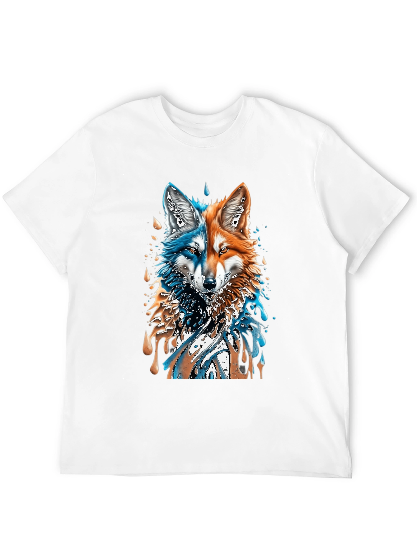 Two-Faced Fox Graphic Tee