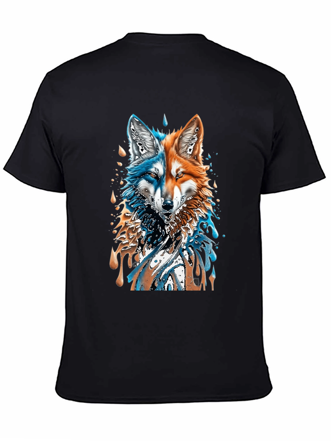 Two-Faced Fox Graphic Tee