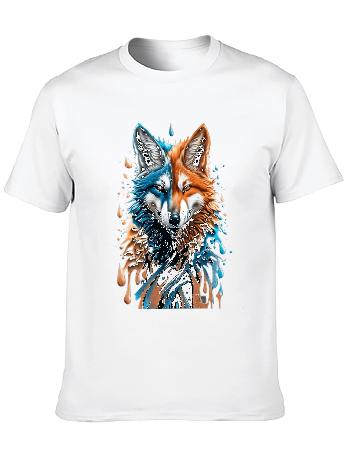 Two-Faced Fox Graphic Tee