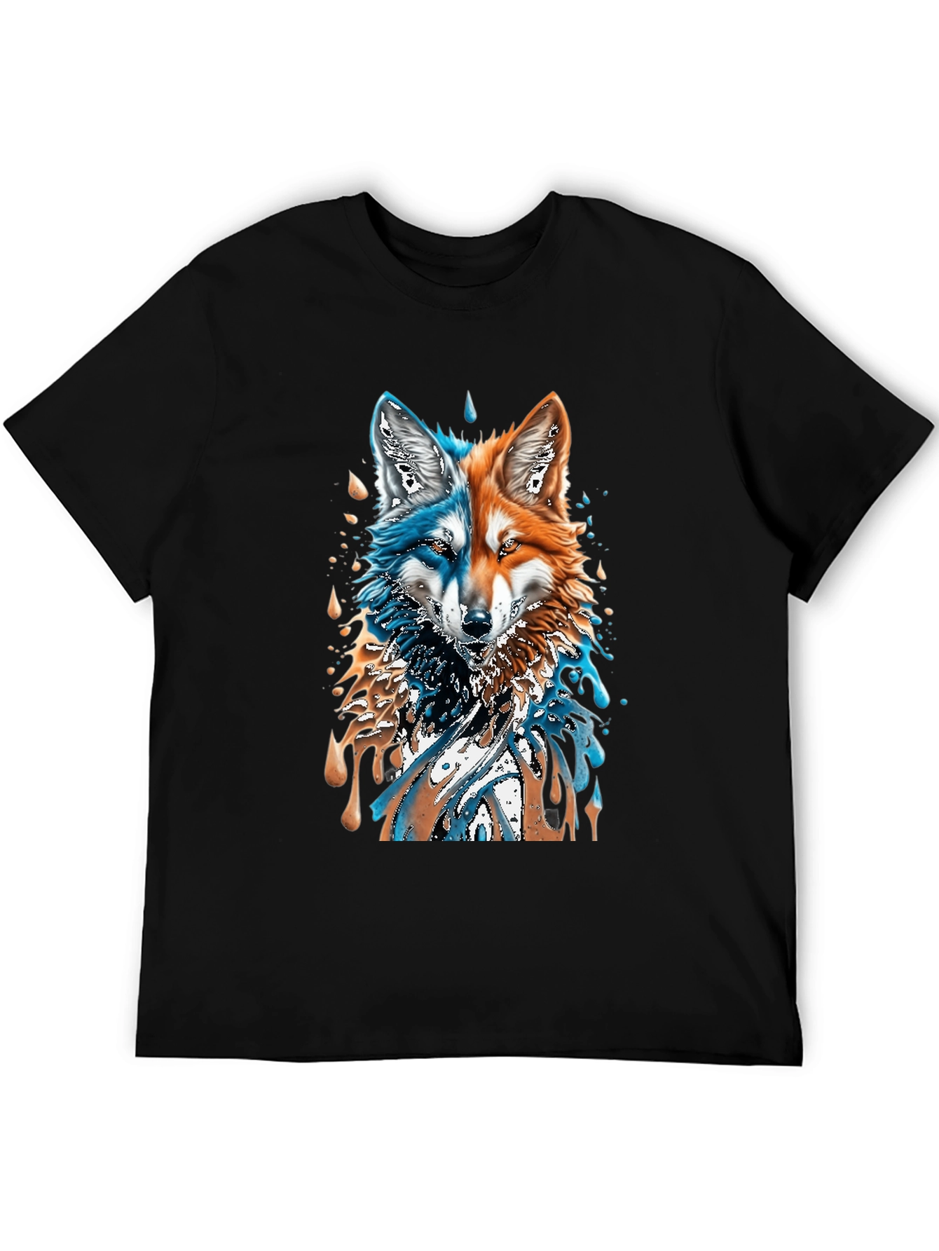 Two-Faced Fox Graphic Tee