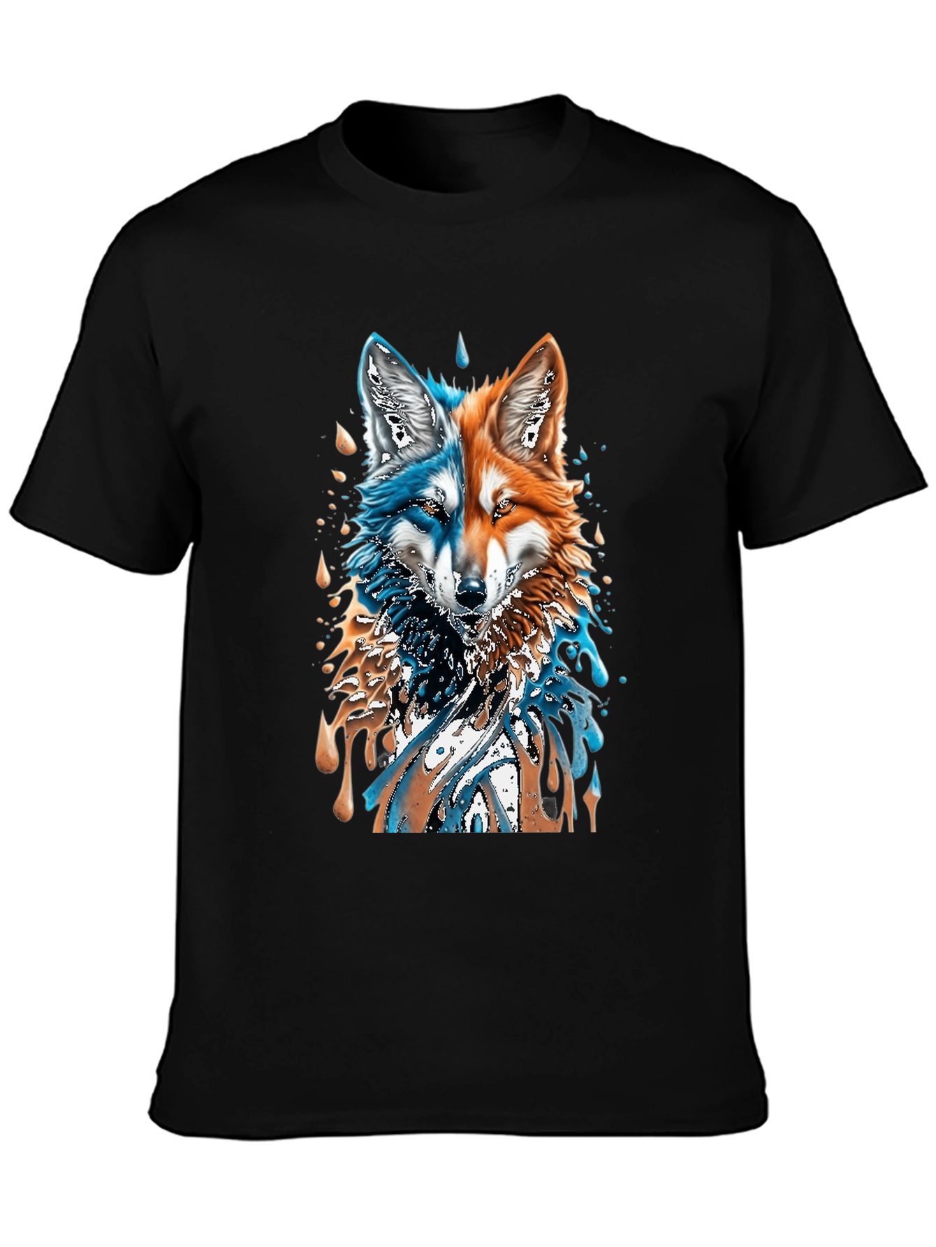Two-Faced Fox Graphic Tee