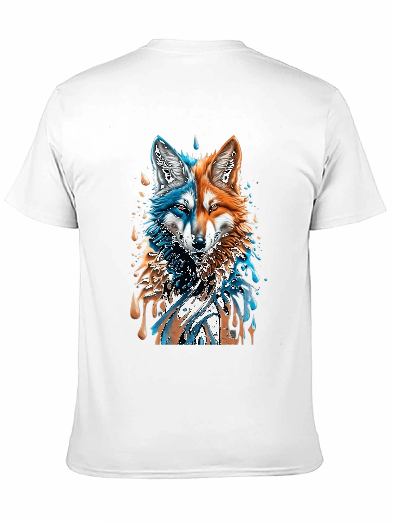 Two-Faced Fox Graphic Tee