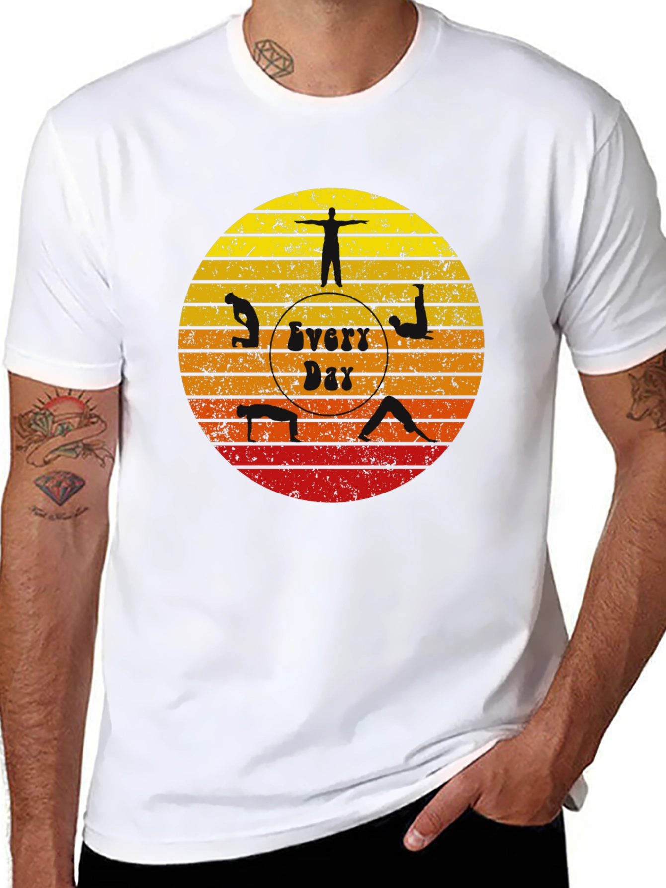 Workout Every Day Graphic Tee