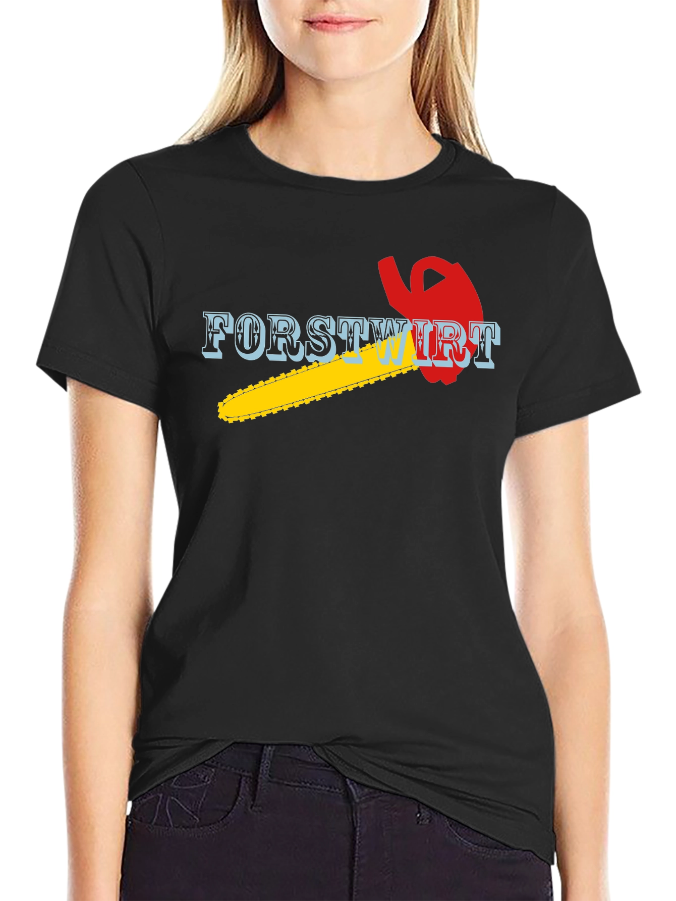 Forstwirt Chainsaw T-Shirt Lumberjack Woodworker Tee