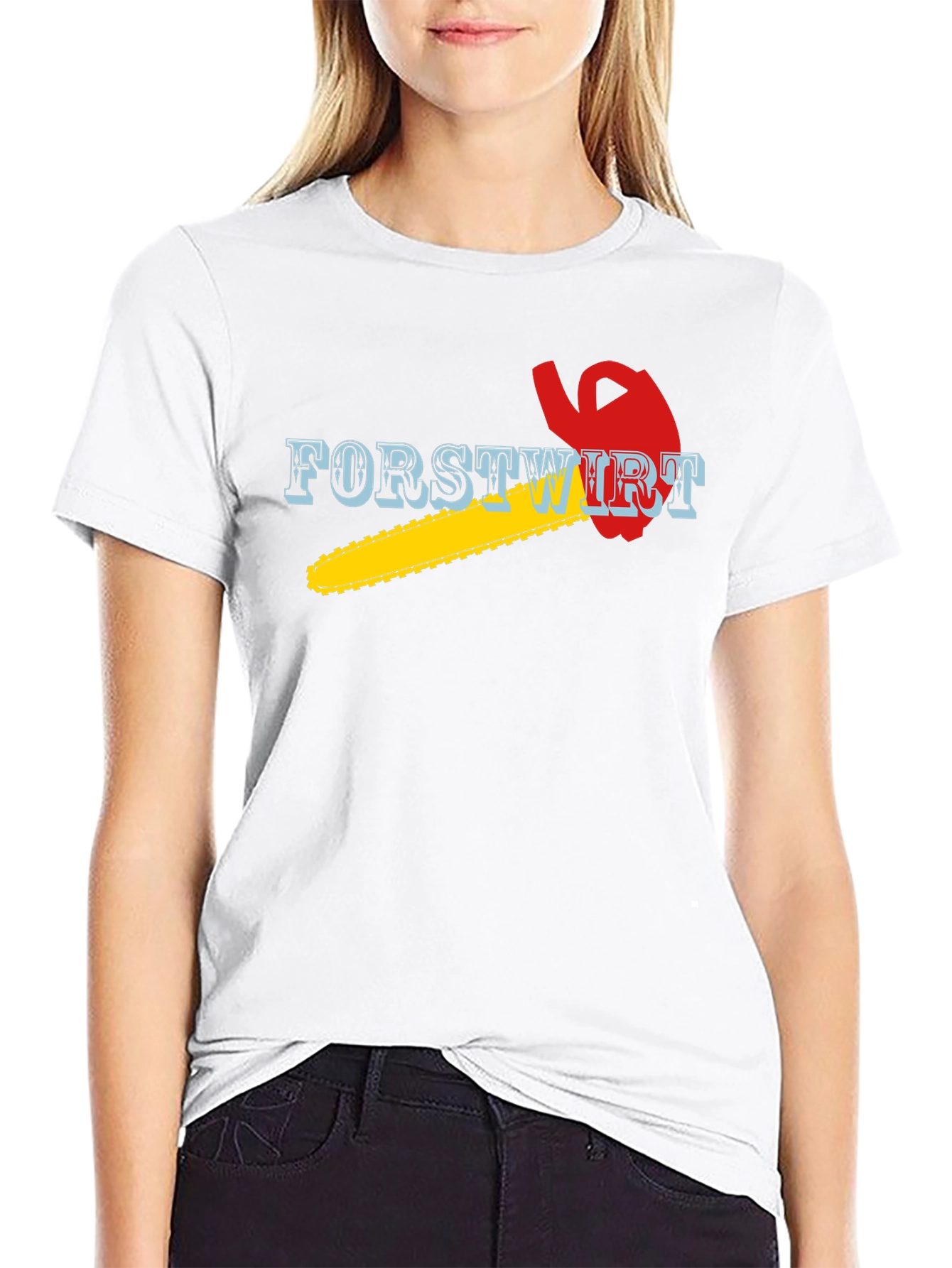 Forstwirt Chainsaw T-Shirt Lumberjack Woodworker Tee