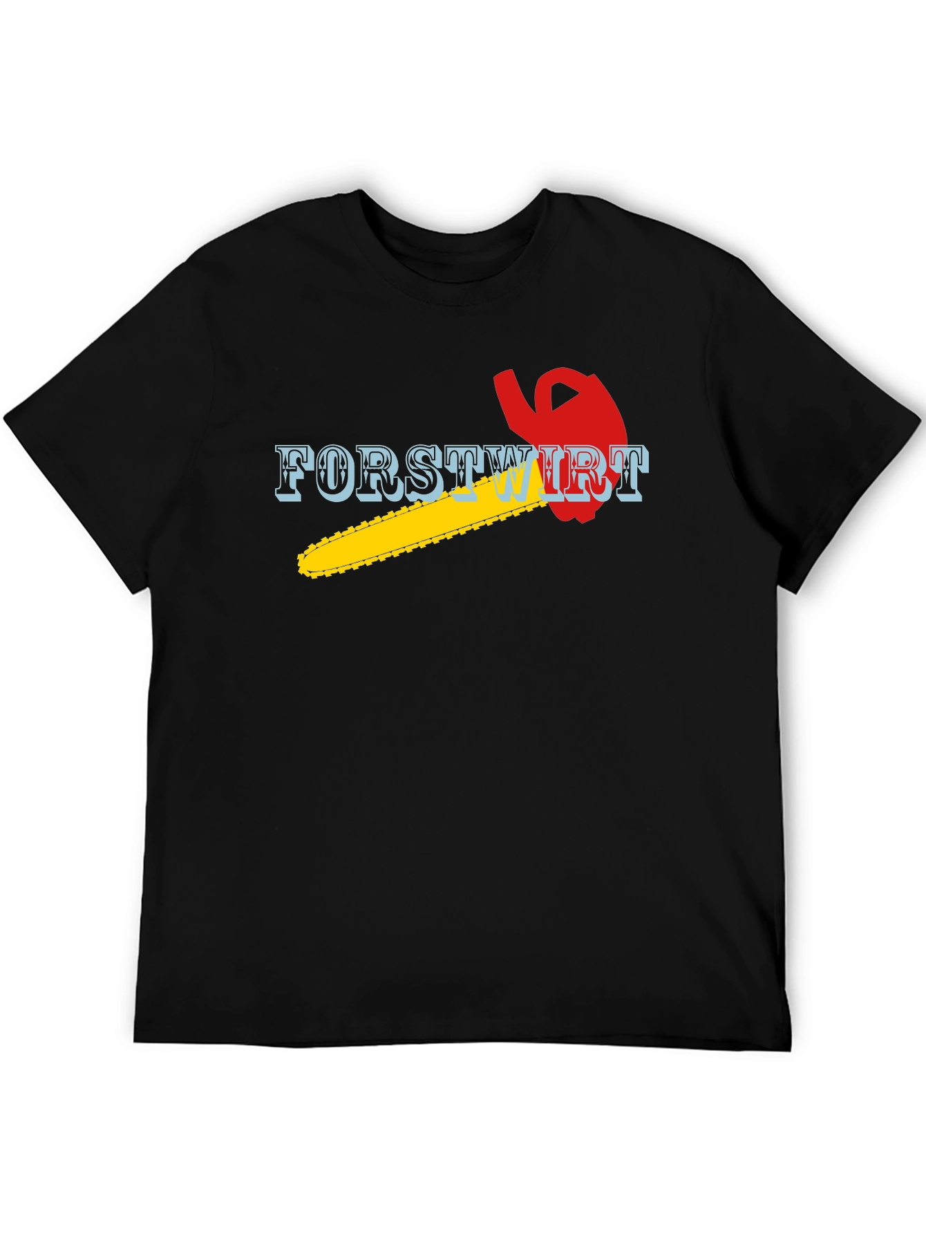 Forstwirt Chainsaw T-Shirt Lumberjack Woodworker Tee