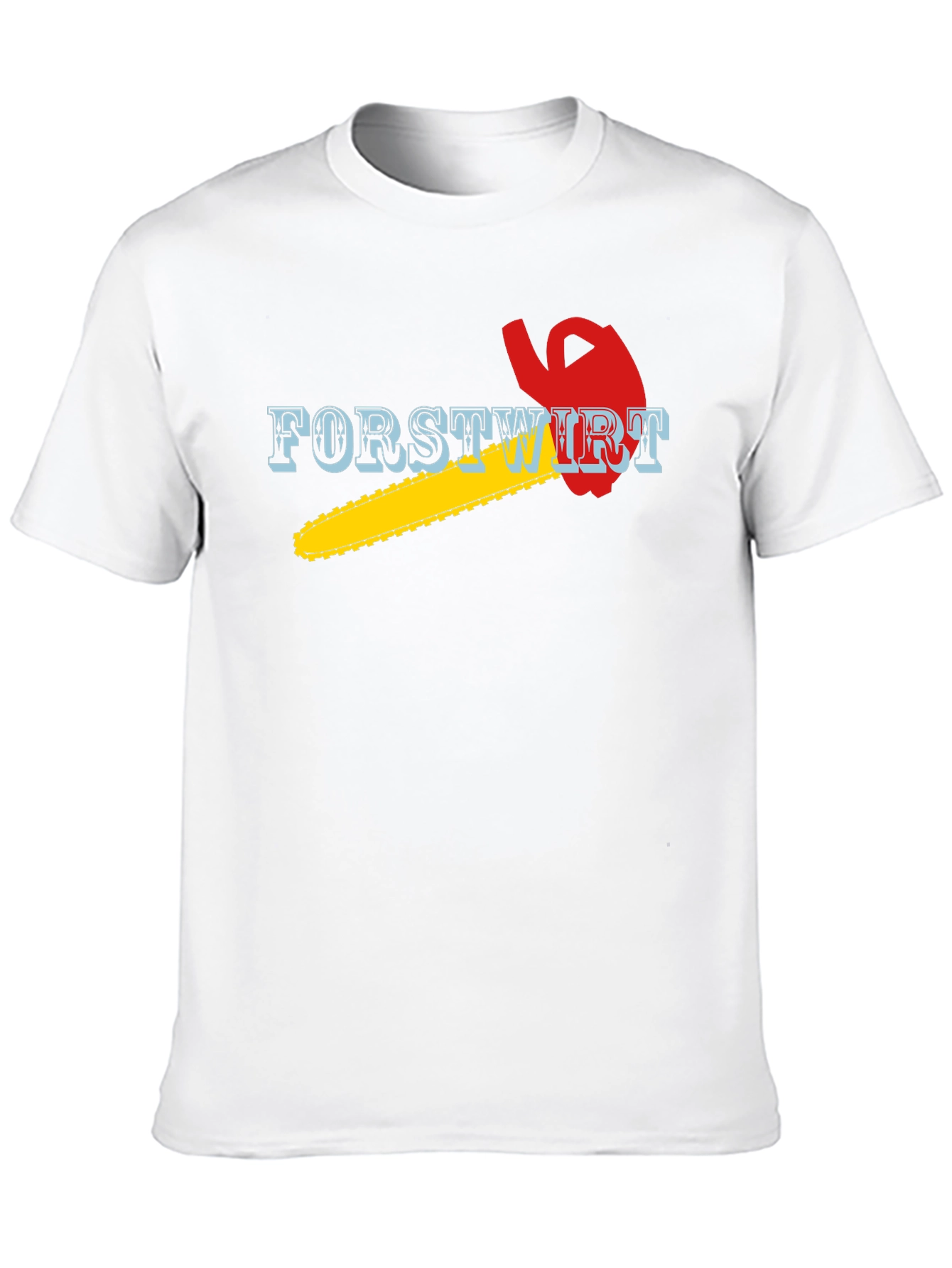 Forstwirt Chainsaw T-Shirt Lumberjack Woodworker Tee