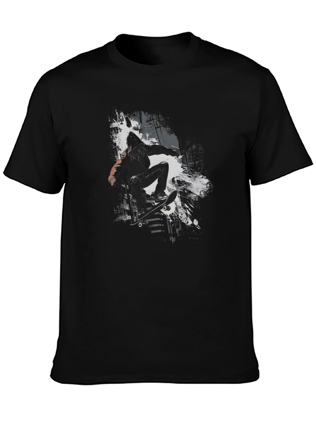 Skateboarder Graphic Tee - Urban Style