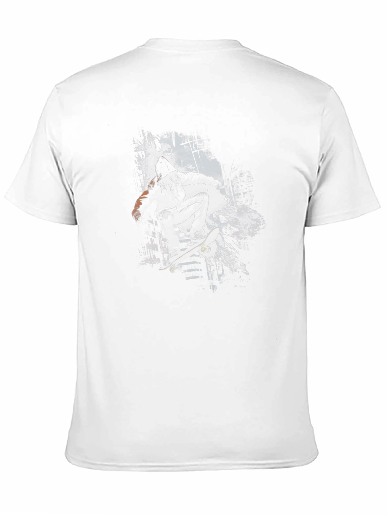 Skateboarder Graphic Tee - Urban Style