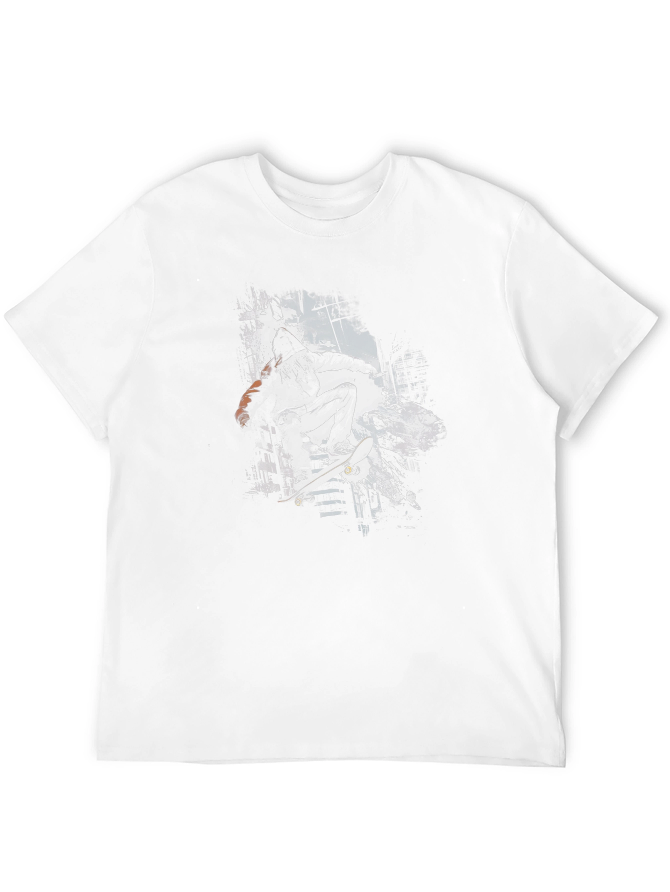 Skateboarder Graphic Tee - Urban Style