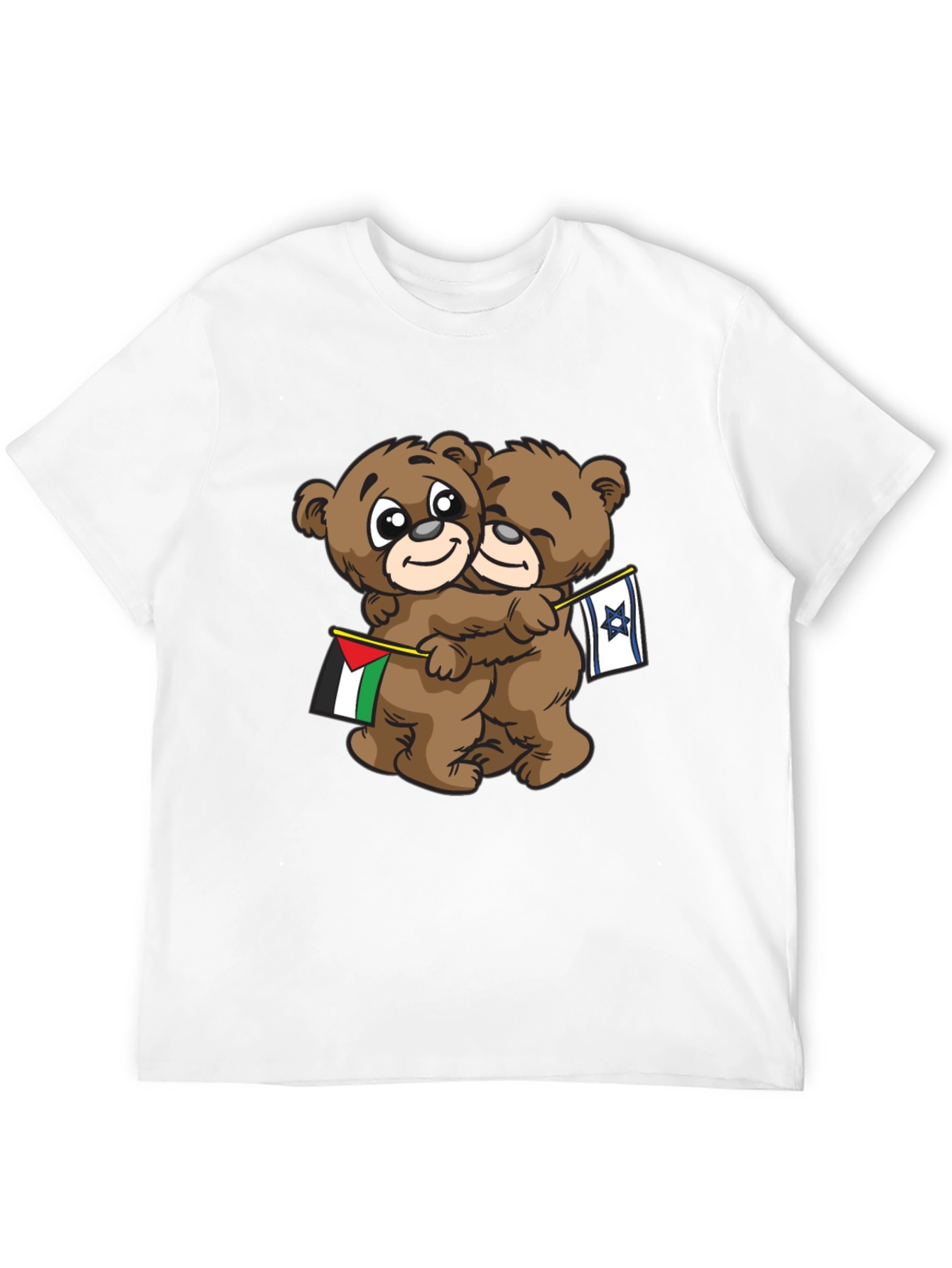 Peace Bears T-Shirt - Israeli Palestinian Unity Tee