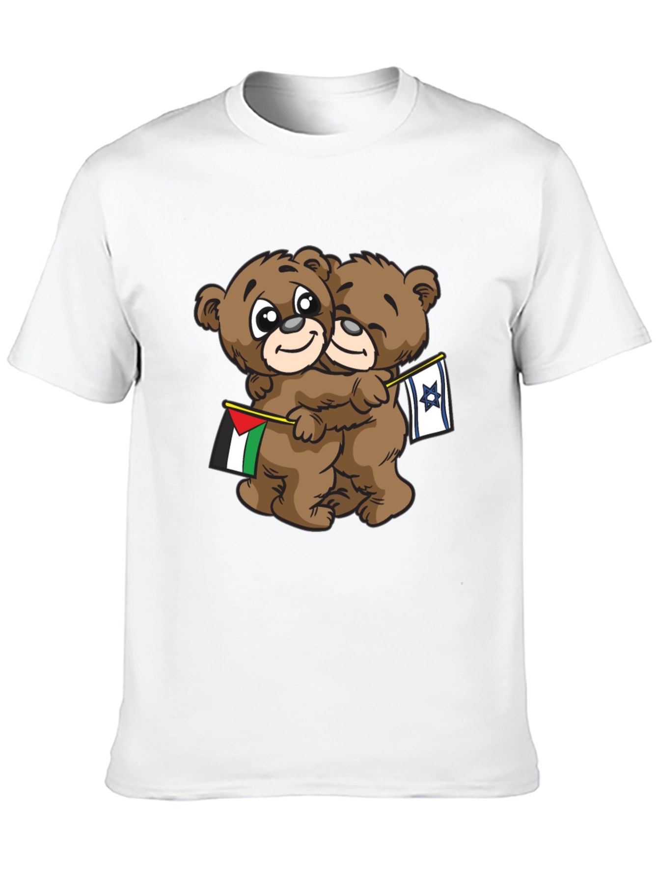 Peace Bears T-Shirt - Israeli Palestinian Unity Tee