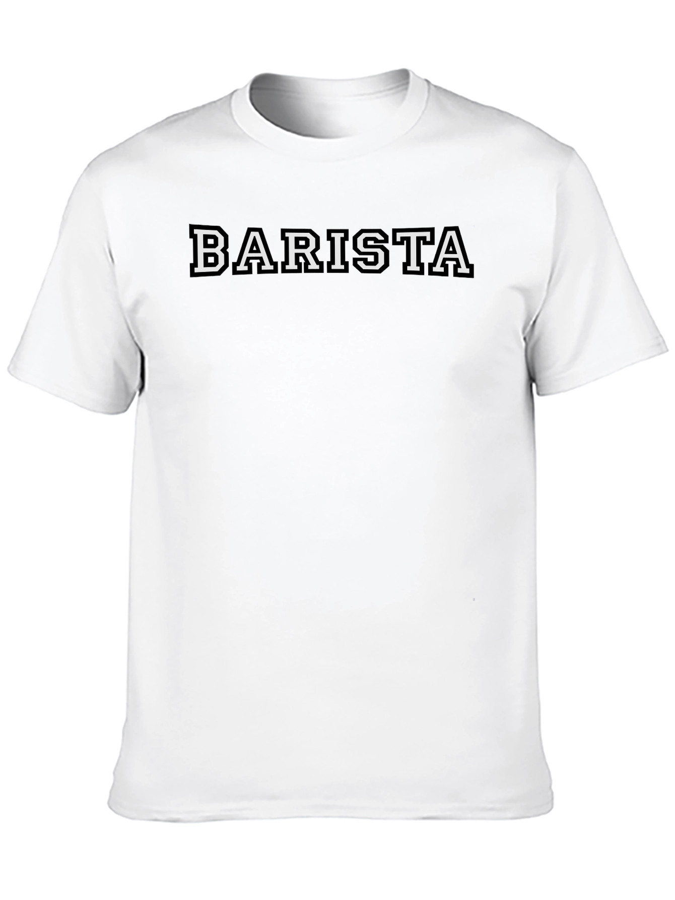 Barista Crew Neck T-Shirt - Classic & Comfortable