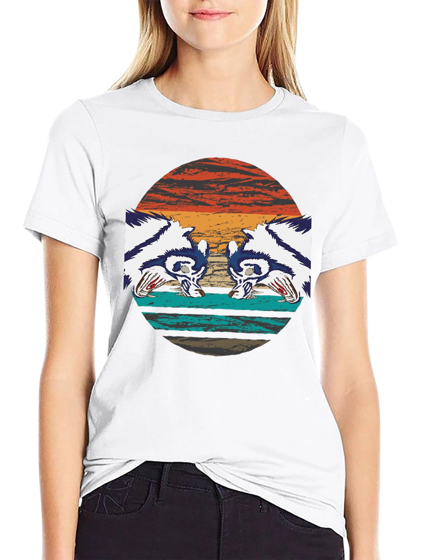 Retro Raccoon T-Shirt