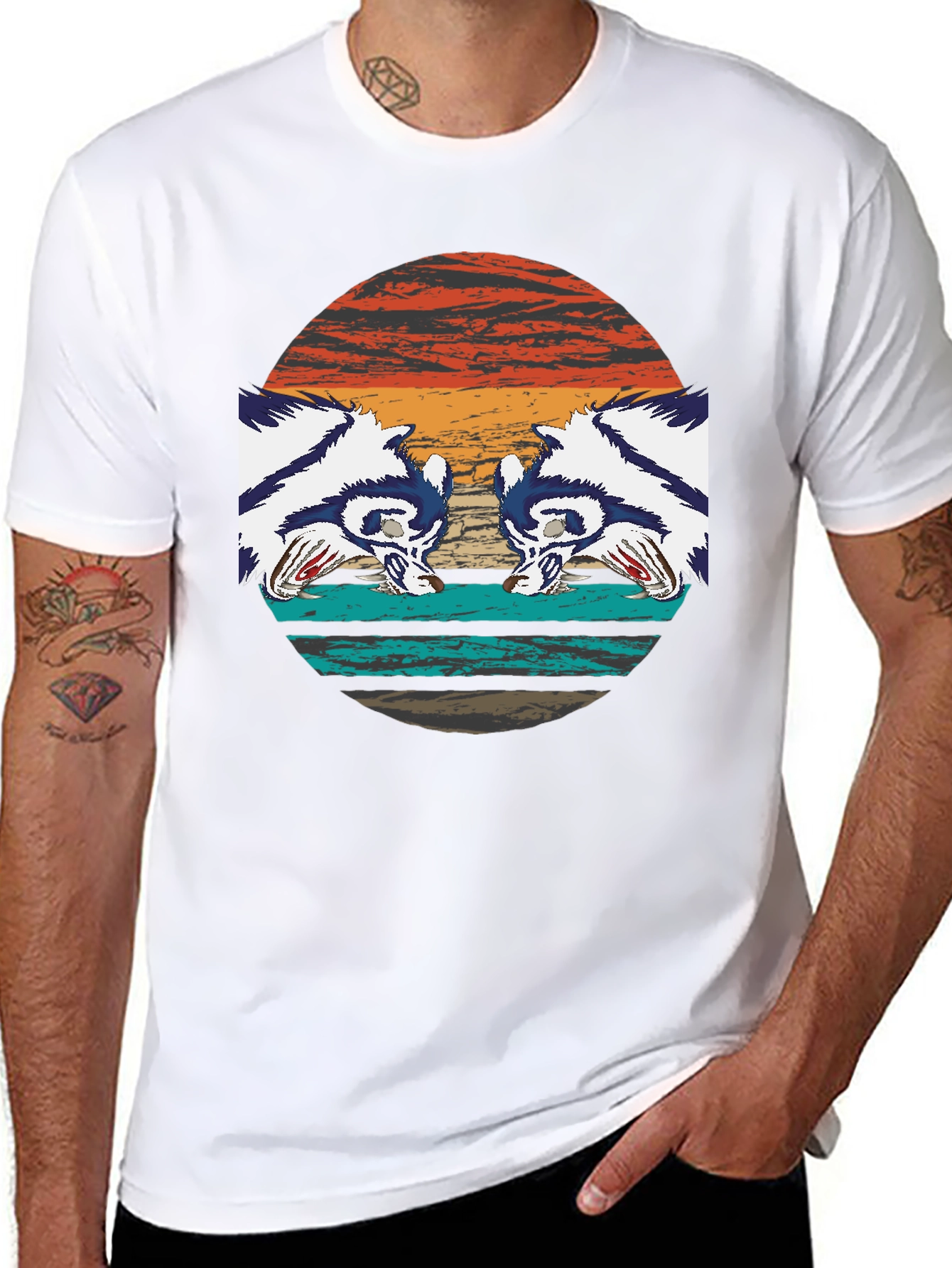Retro Raccoon T-Shirt