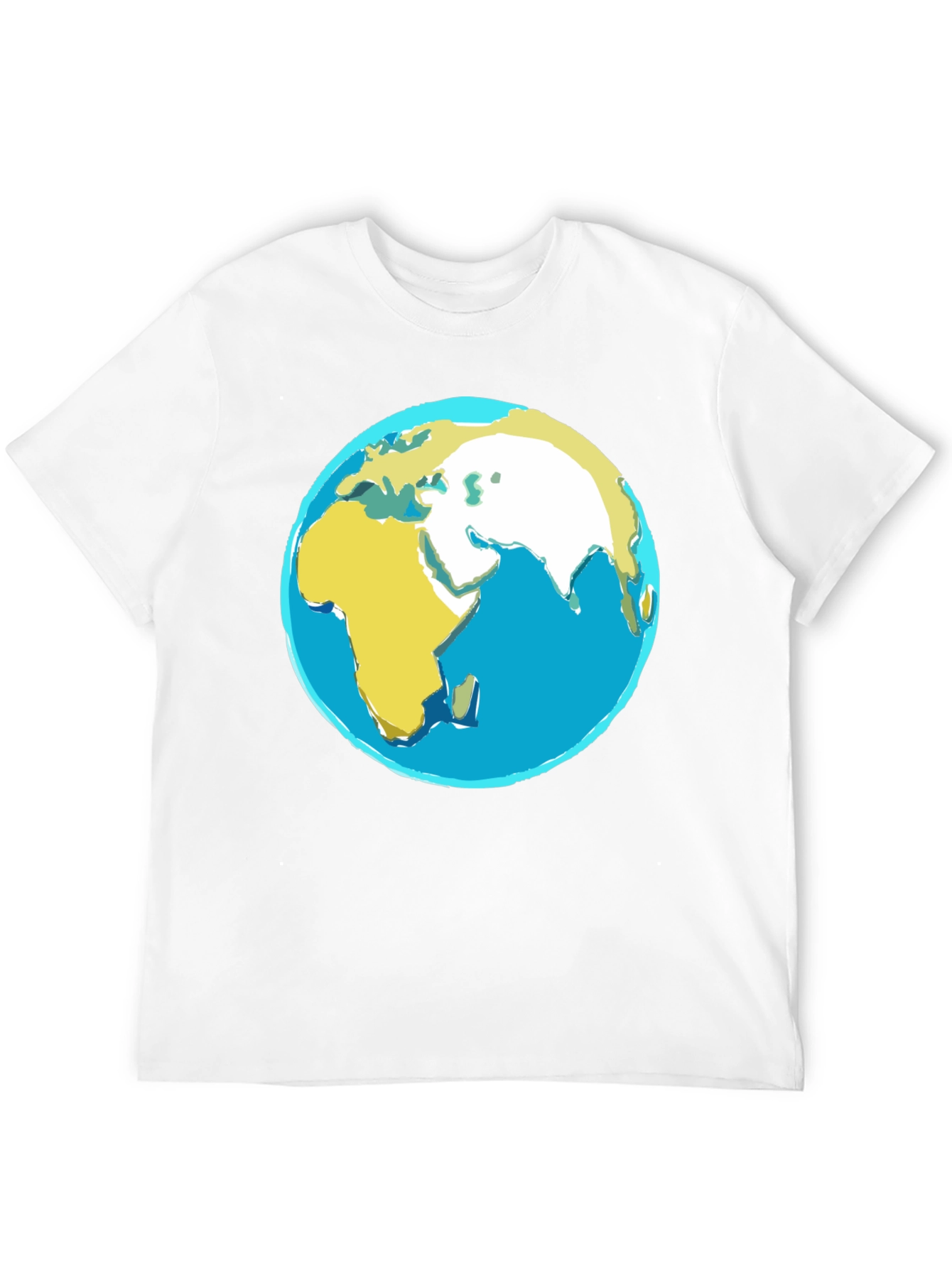 Earth Graphic Black T-Shirt