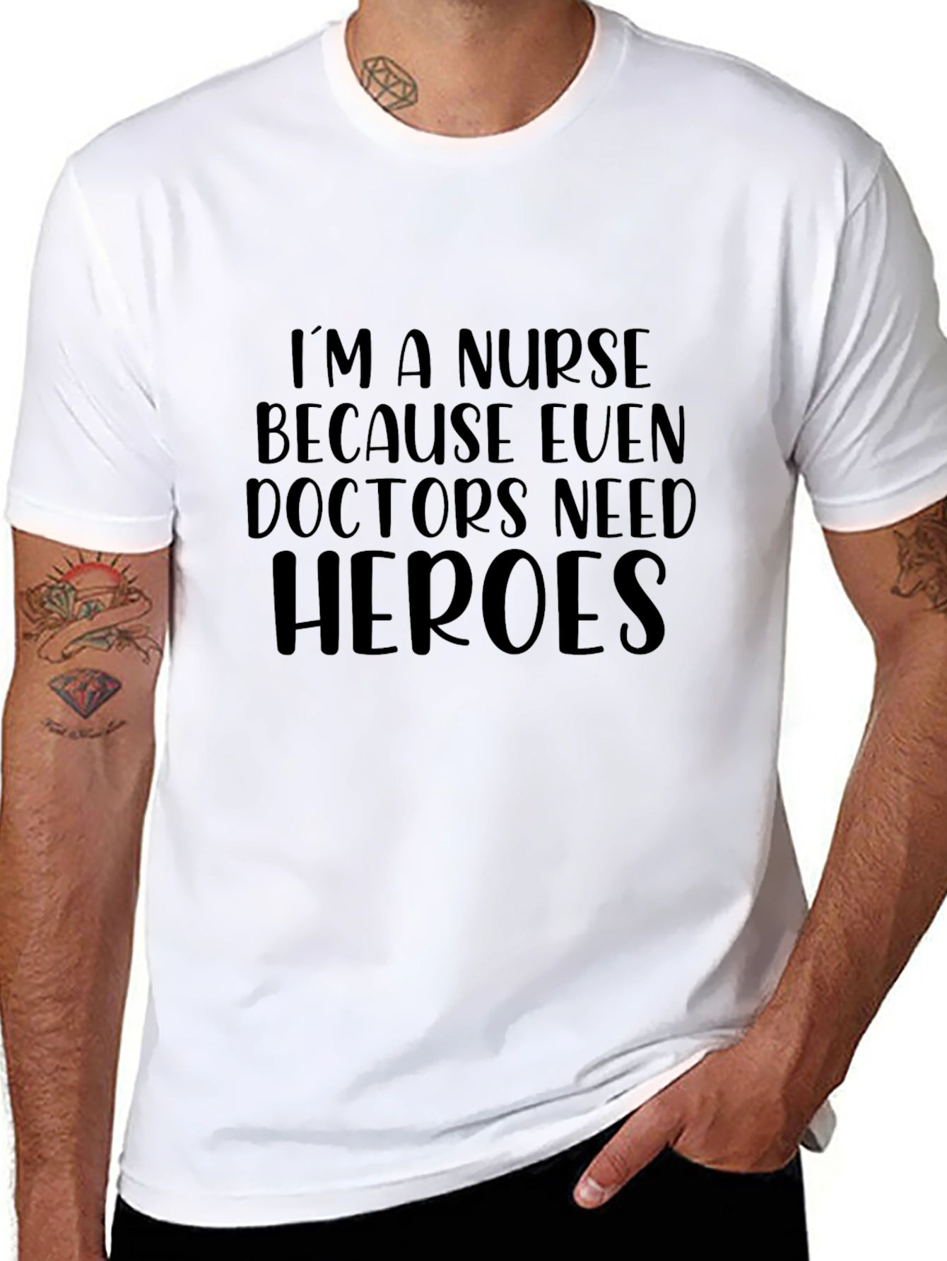Nurse Hero T-Shirt - Medical Professional Appreciation