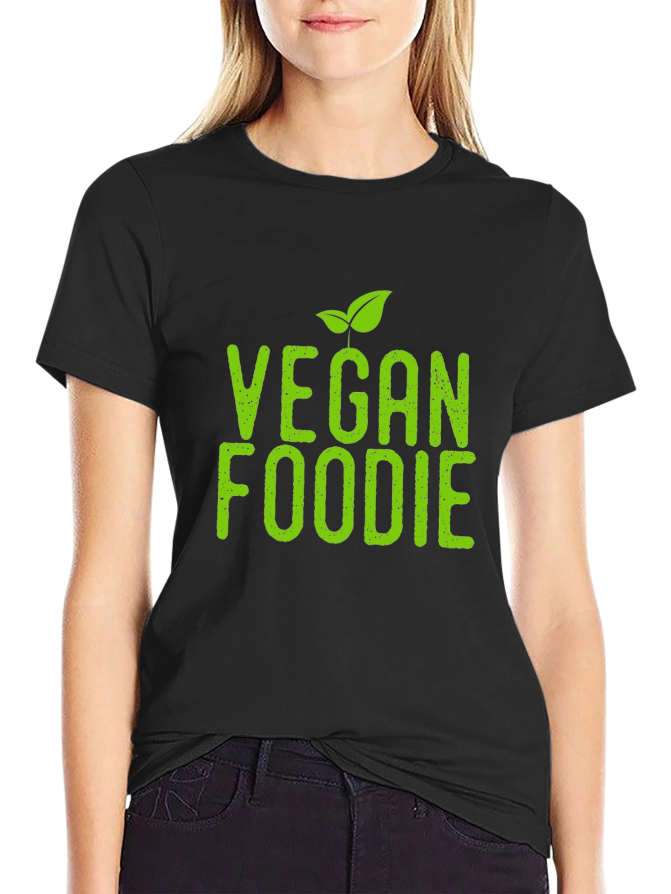 Vegan Foodie Graphic T-Shirt - Stylish & Comfortable