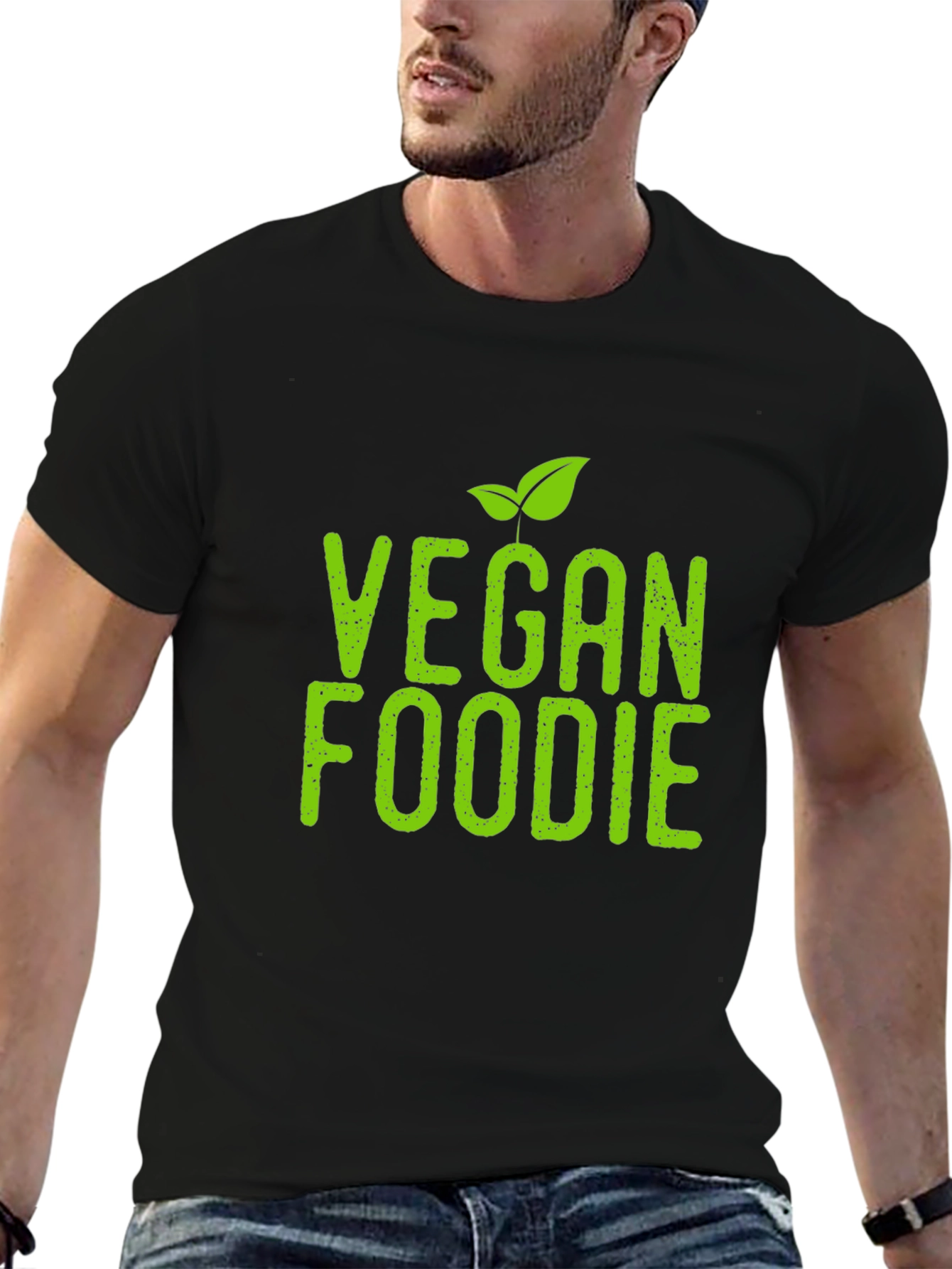 Vegan Foodie Graphic T-Shirt - Stylish & Comfortable