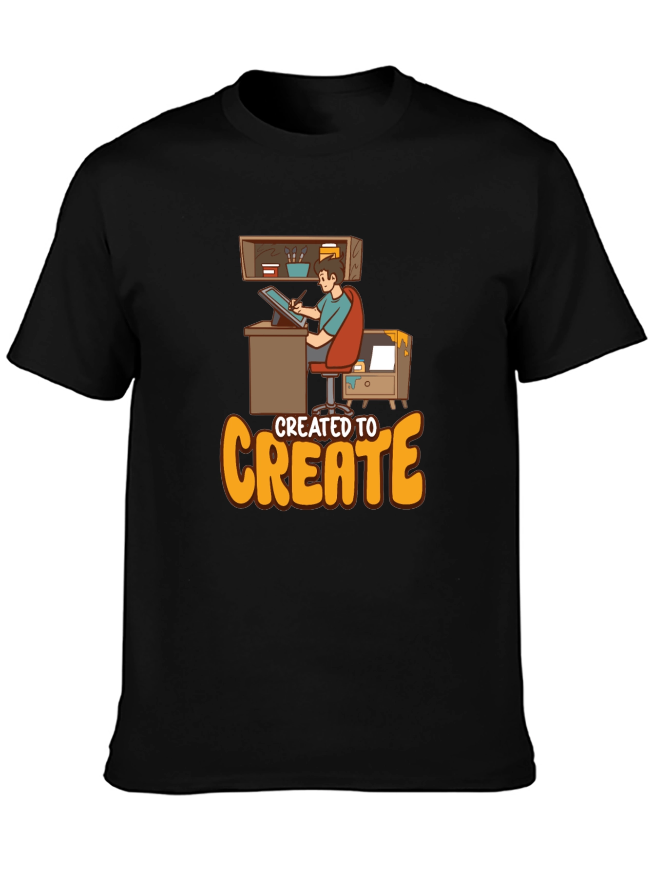 Created to Create Graphic T-Shirt