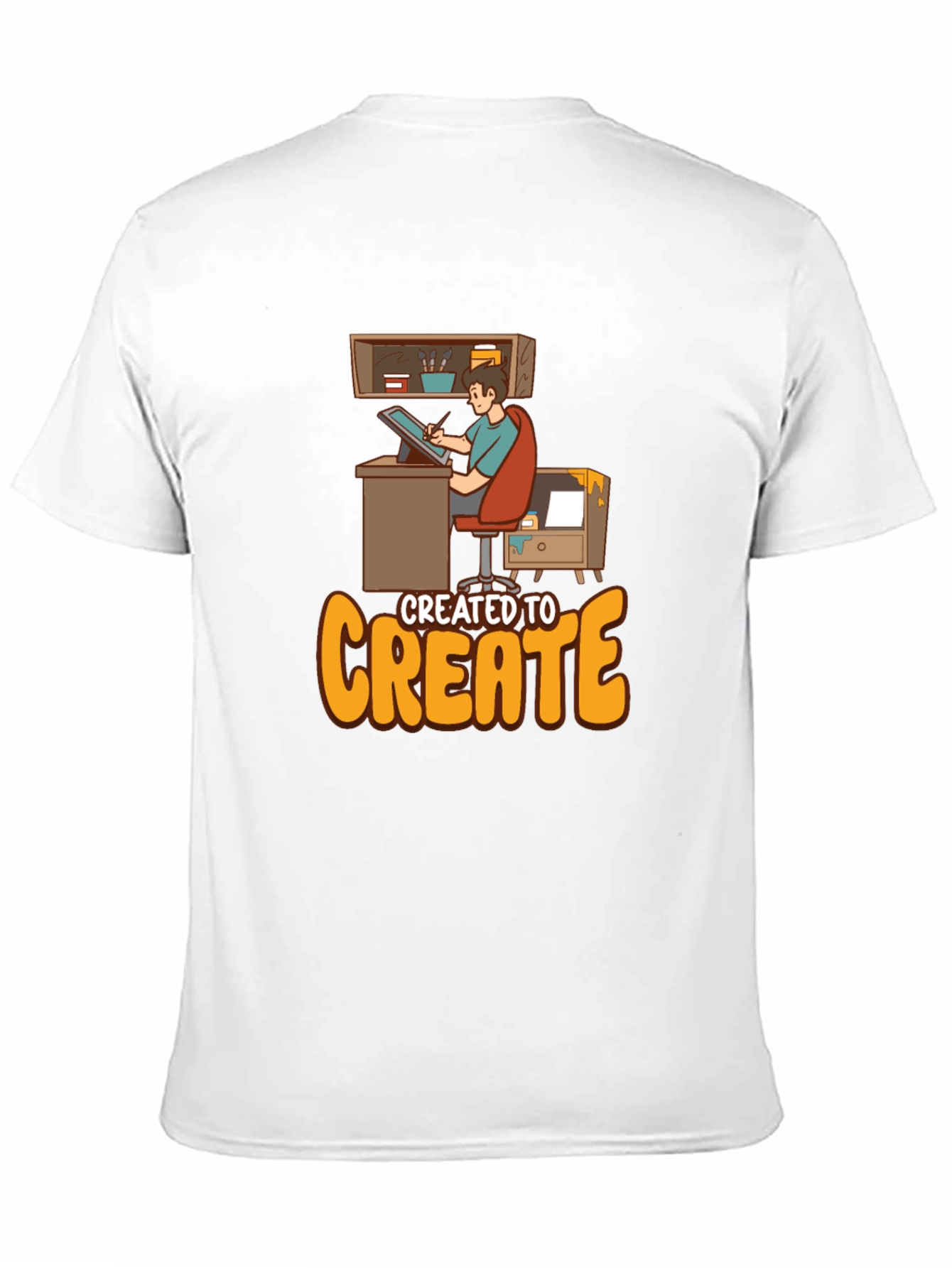 Created to Create Graphic T-Shirt