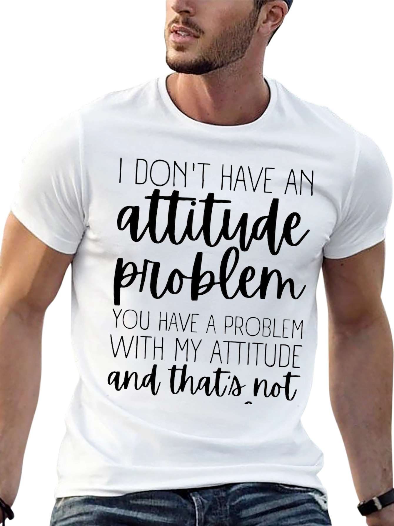 Attitude Problem Graphic Tee - Humorous T-Shirt