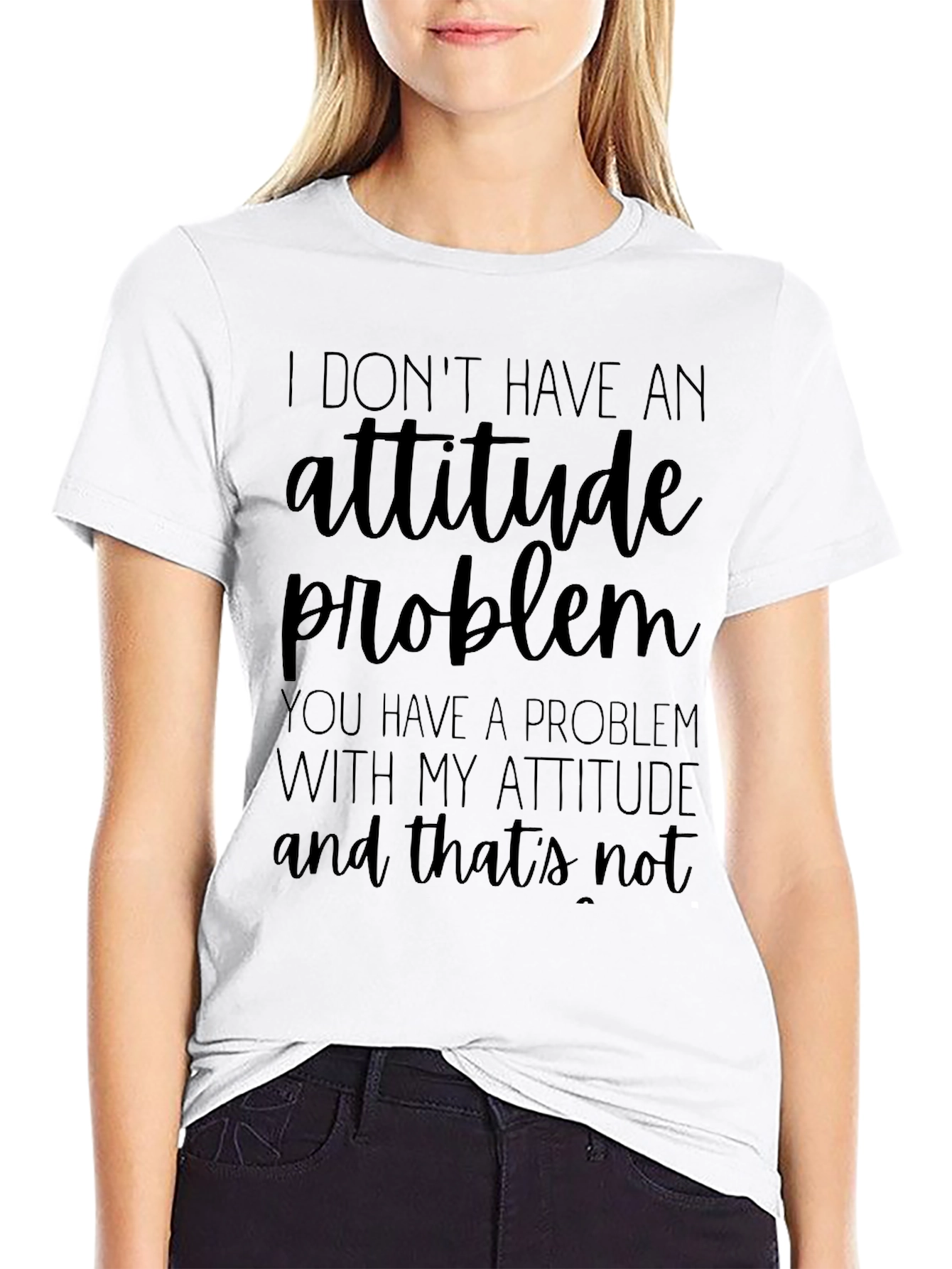 Attitude Problem Graphic Tee - Humorous T-Shirt