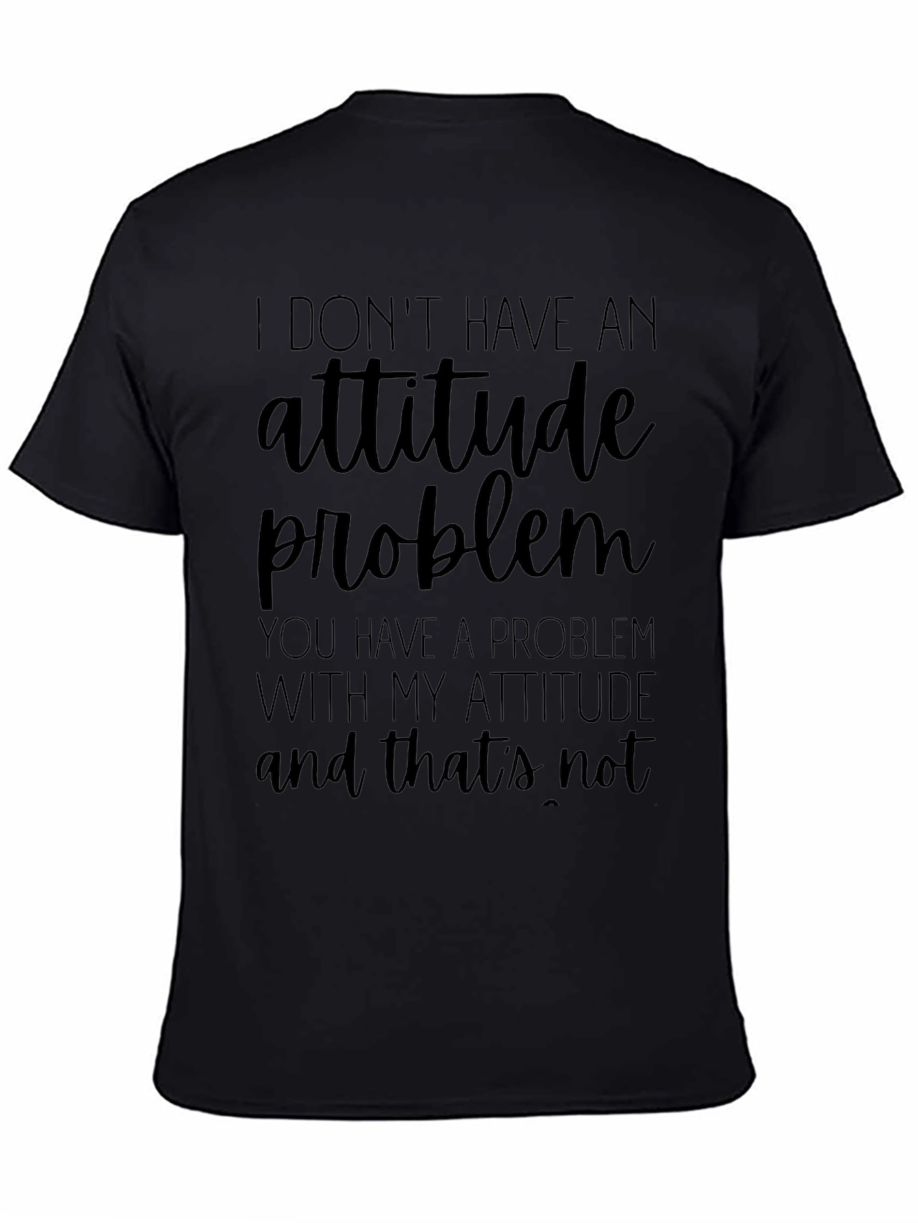 Attitude Problem Graphic Tee - Humorous T-Shirt