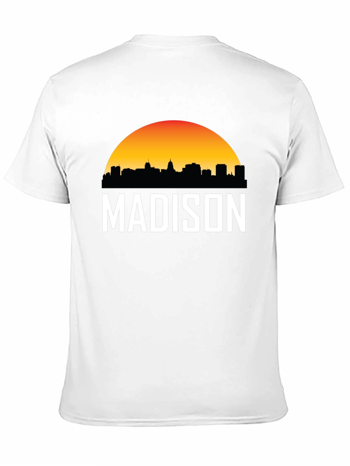 Madison Skyline T-Shirt - Sunset Graphic Tee