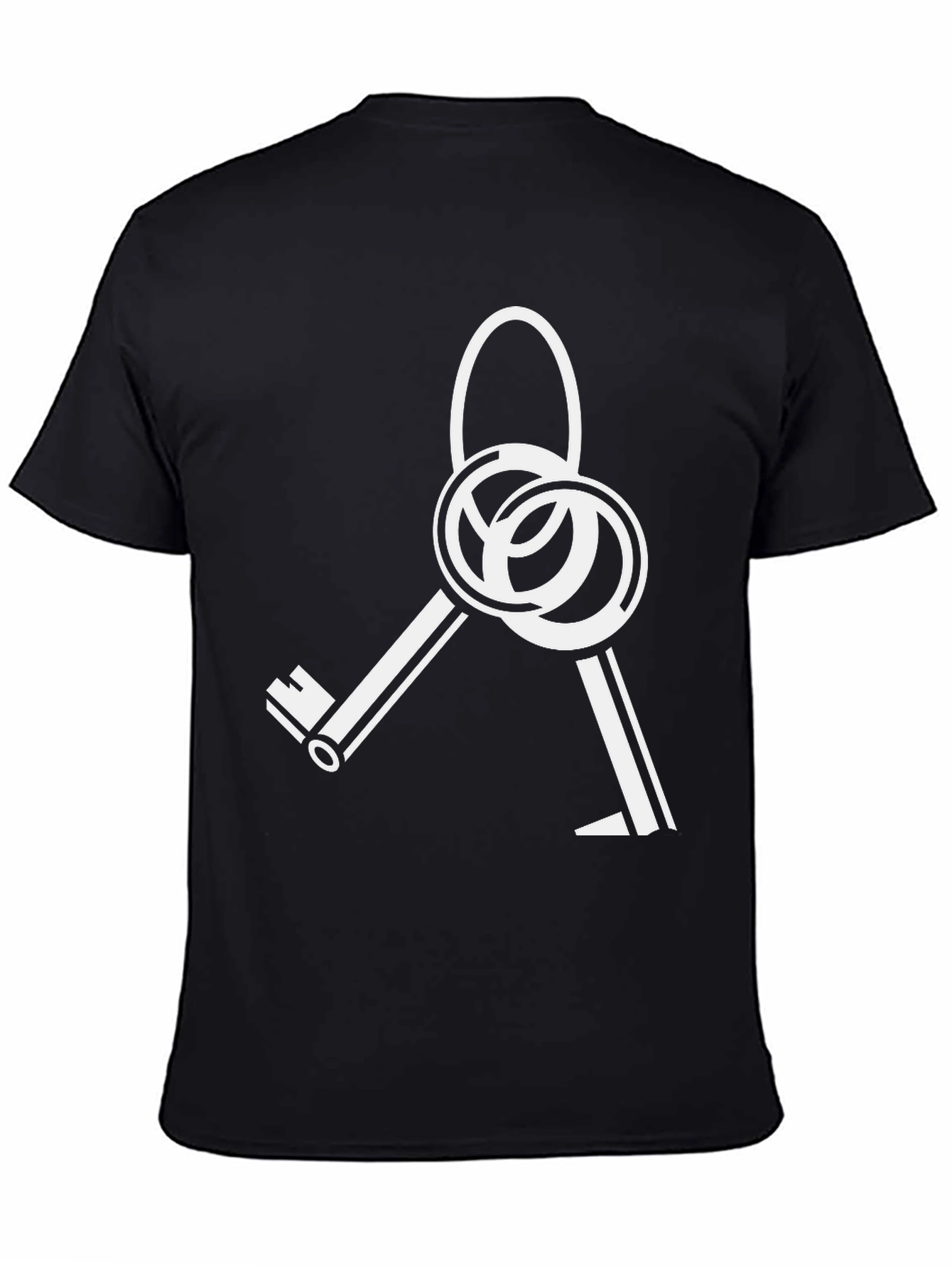 Key Design Black Tee