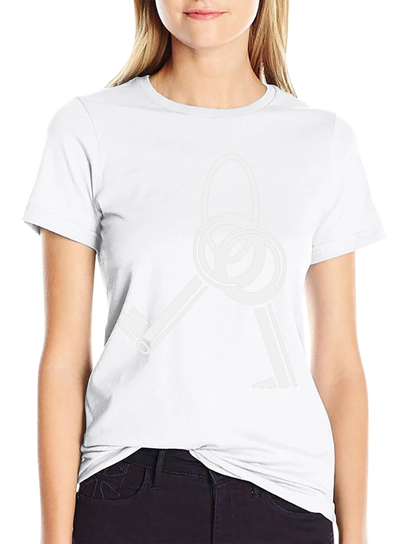 Key Design Black Tee