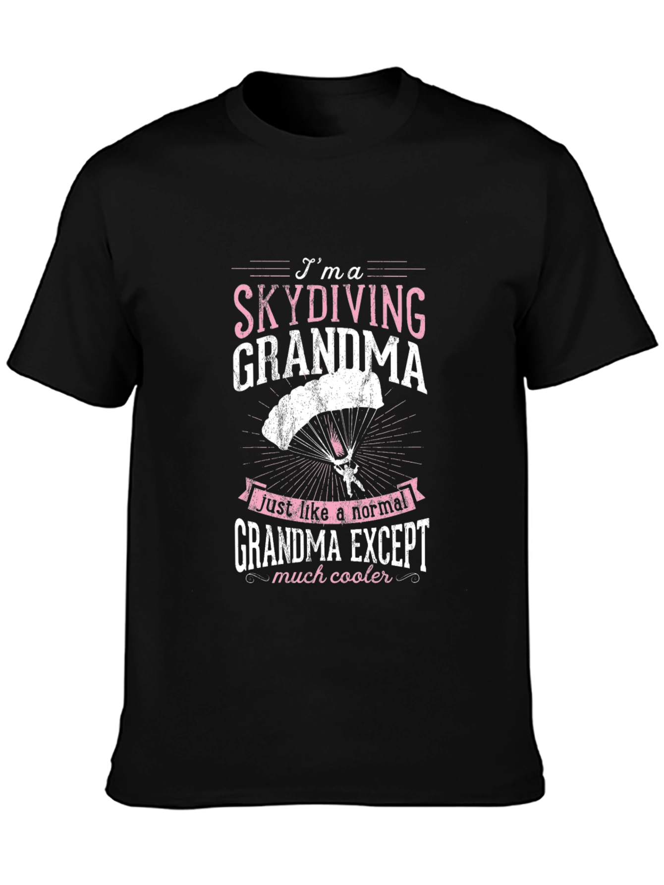 Skydiving Grandma T-Shirt: Cool & Unique Gift