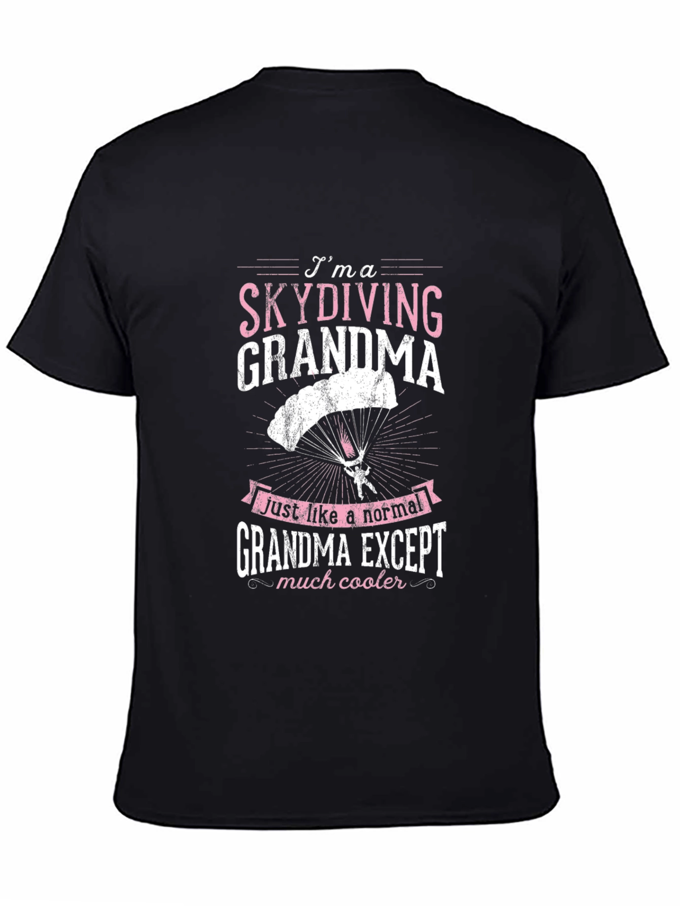 Skydiving Grandma T-Shirt: Cool & Unique Gift
