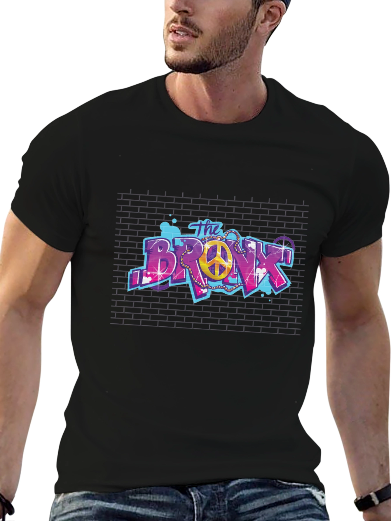 The Bronx Graphic T-Shirt - Peace Sign