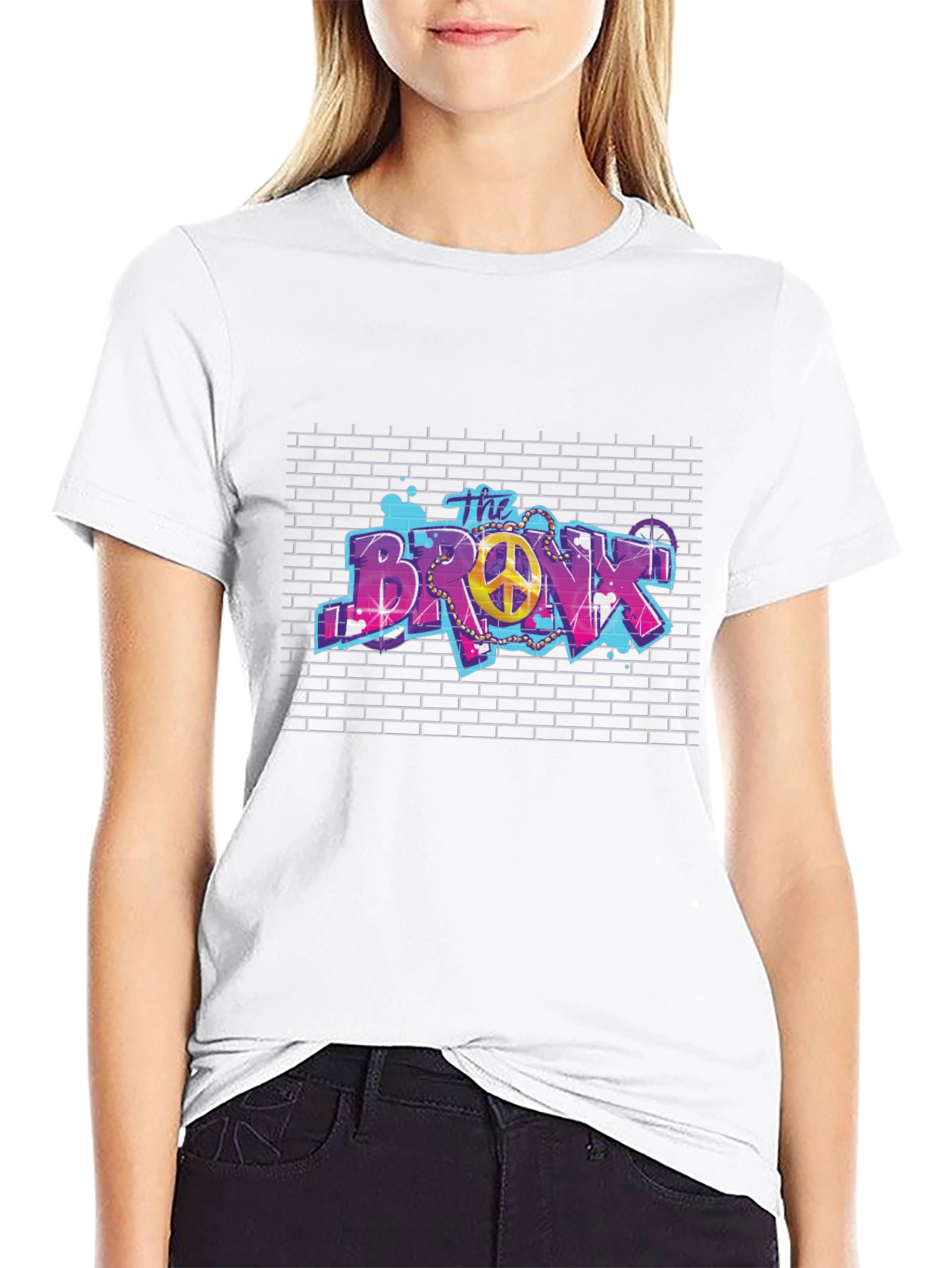 The Bronx Graphic T-Shirt - Peace Sign