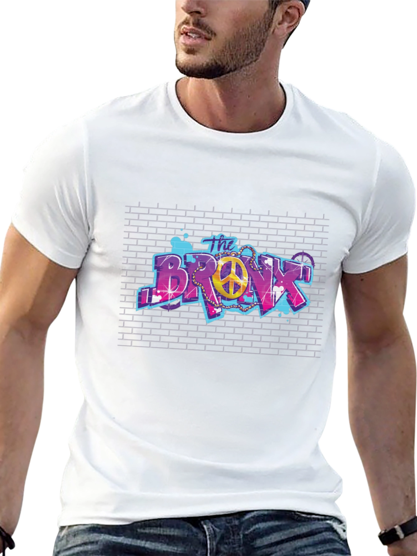 The Bronx Graphic T-Shirt - Peace Sign