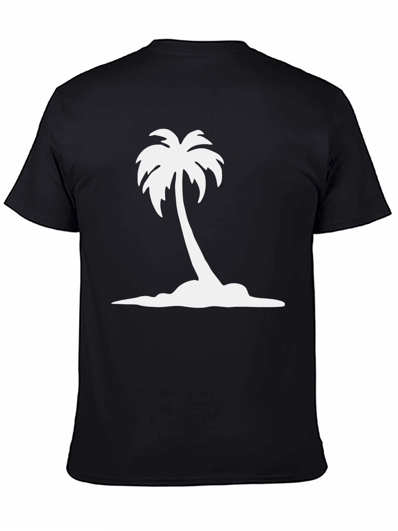 Palm Tree Graphic T-Shirt - Tropical Island Vibes