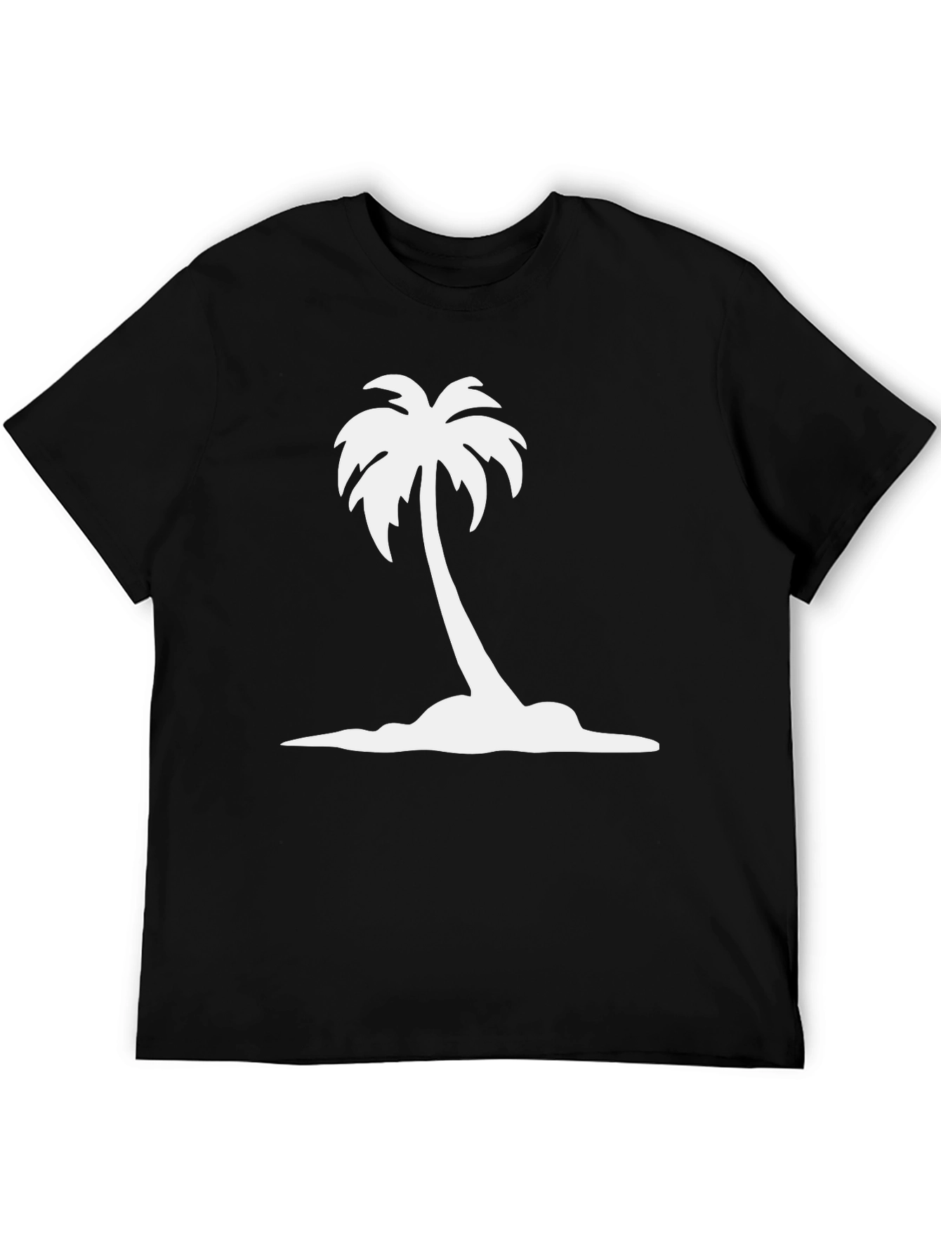 Palm Tree Graphic T-Shirt - Tropical Island Vibes