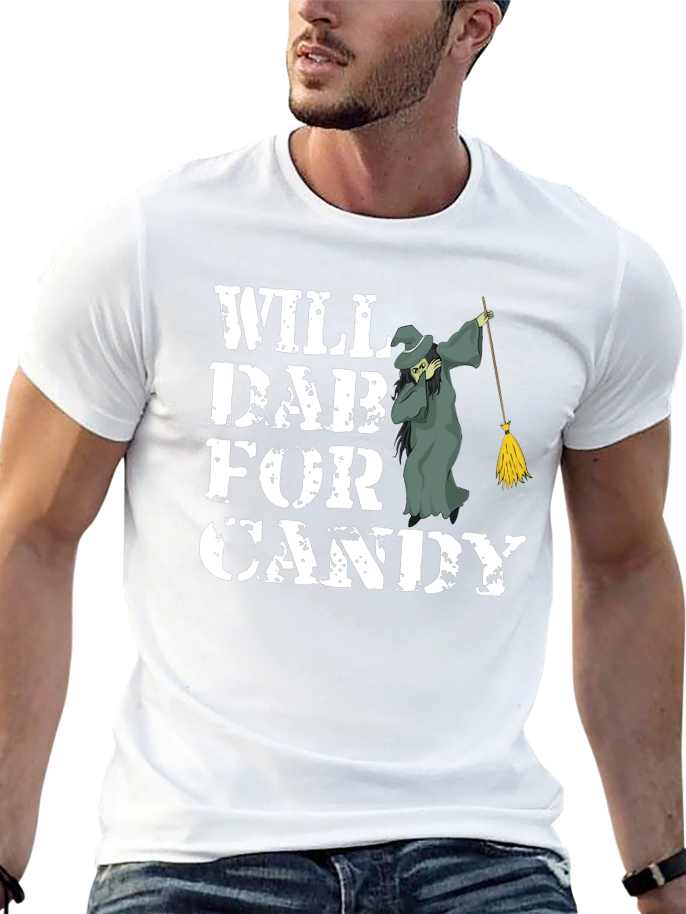 Will Dab for Candy Black T-Shirt