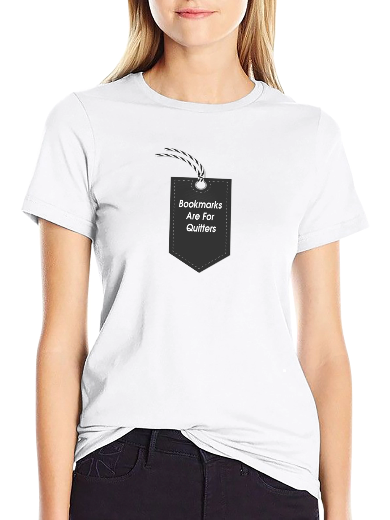 Bookmarks Are For Quitters Graphic Tee