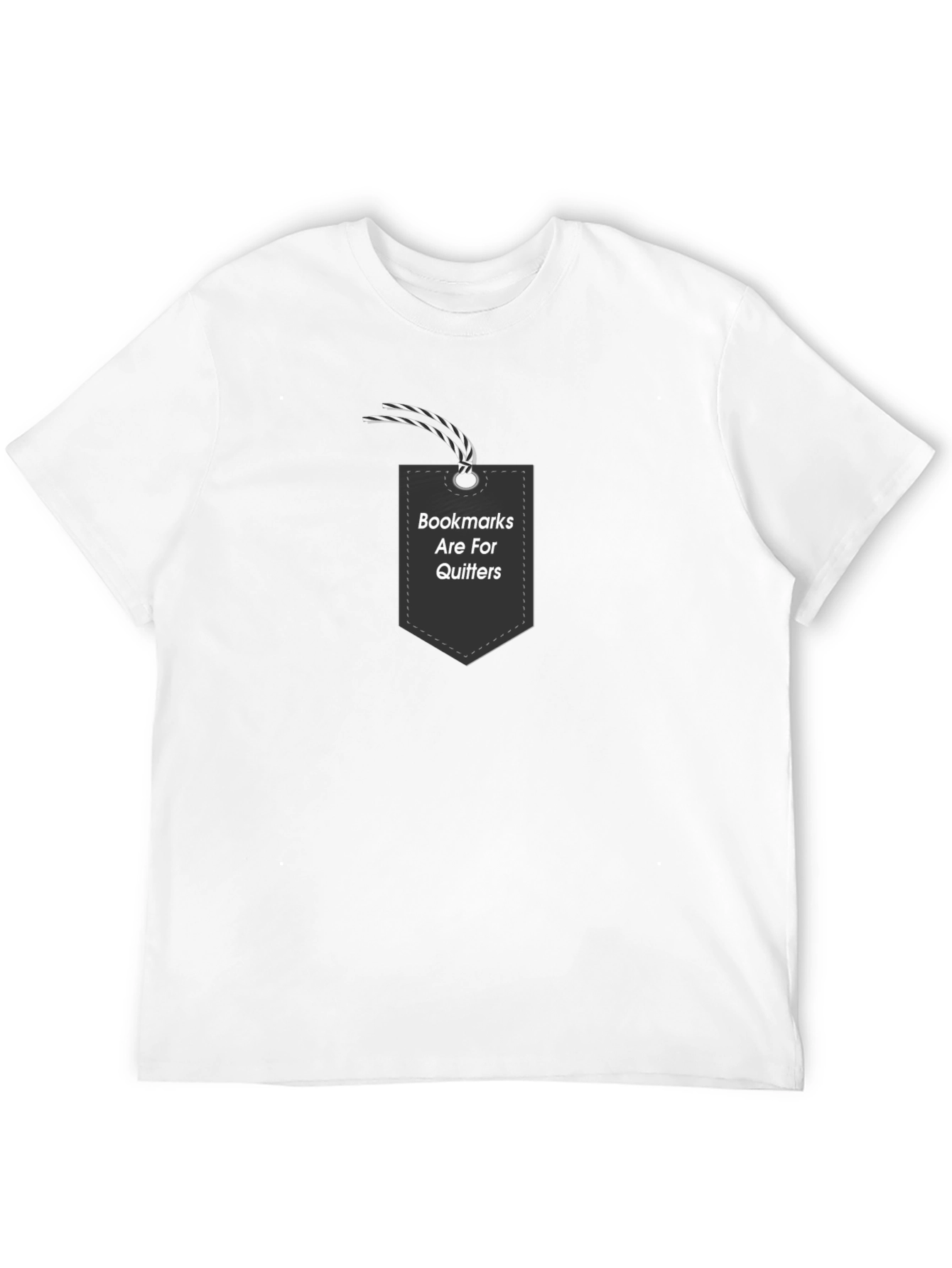 Bookmarks Are For Quitters Graphic Tee