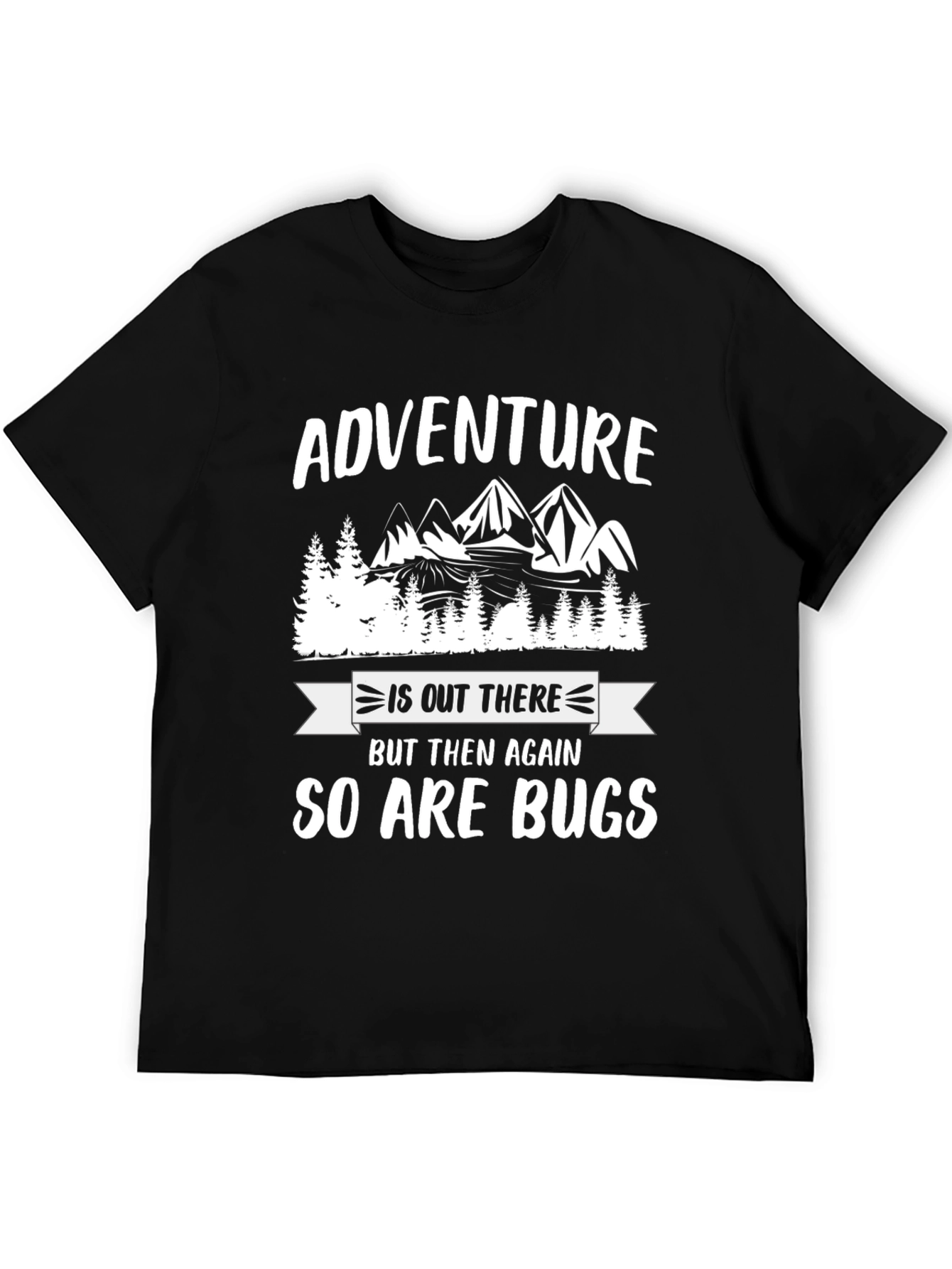 Adventure Awaits T-Shirt - Funny Outdoor Hiking Tee