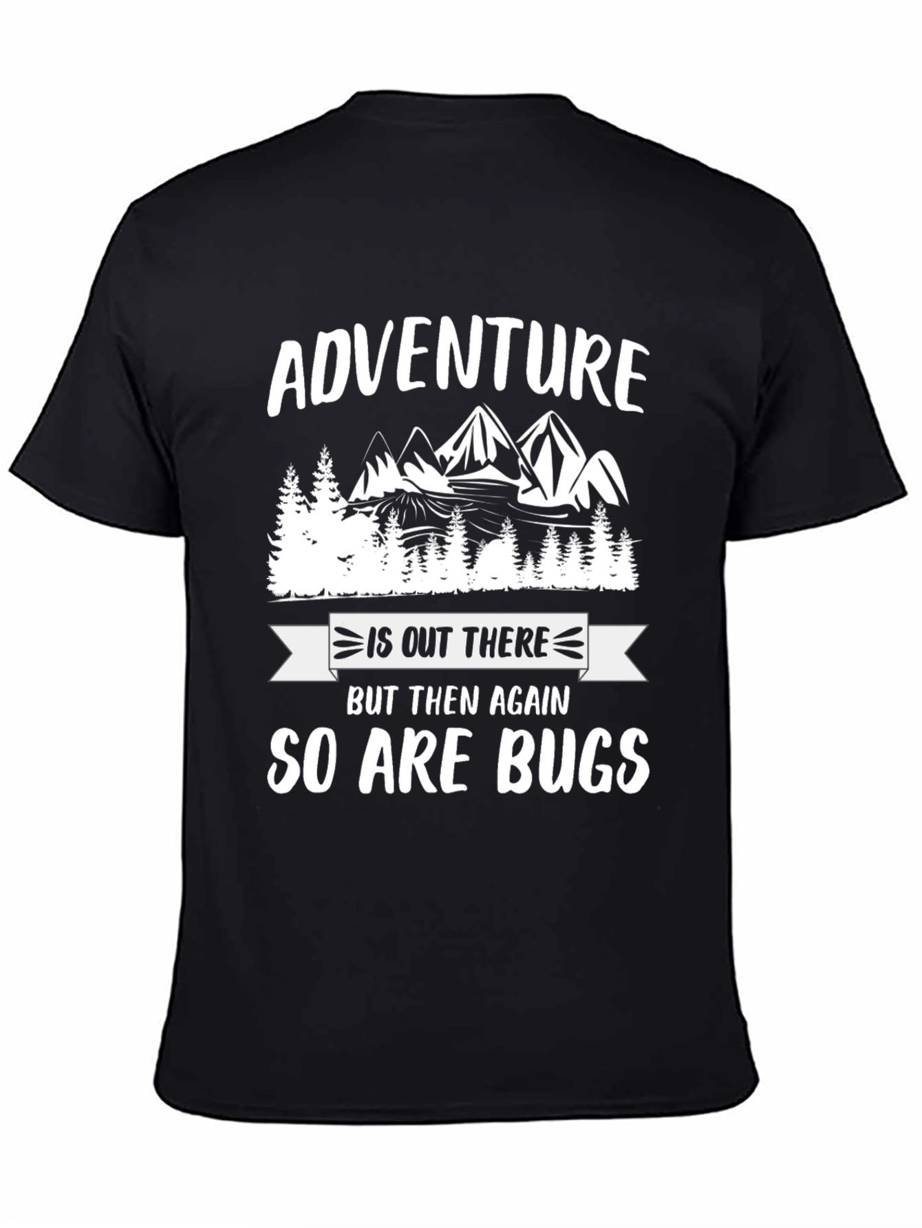 Adventure Awaits T-Shirt - Funny Outdoor Hiking Tee