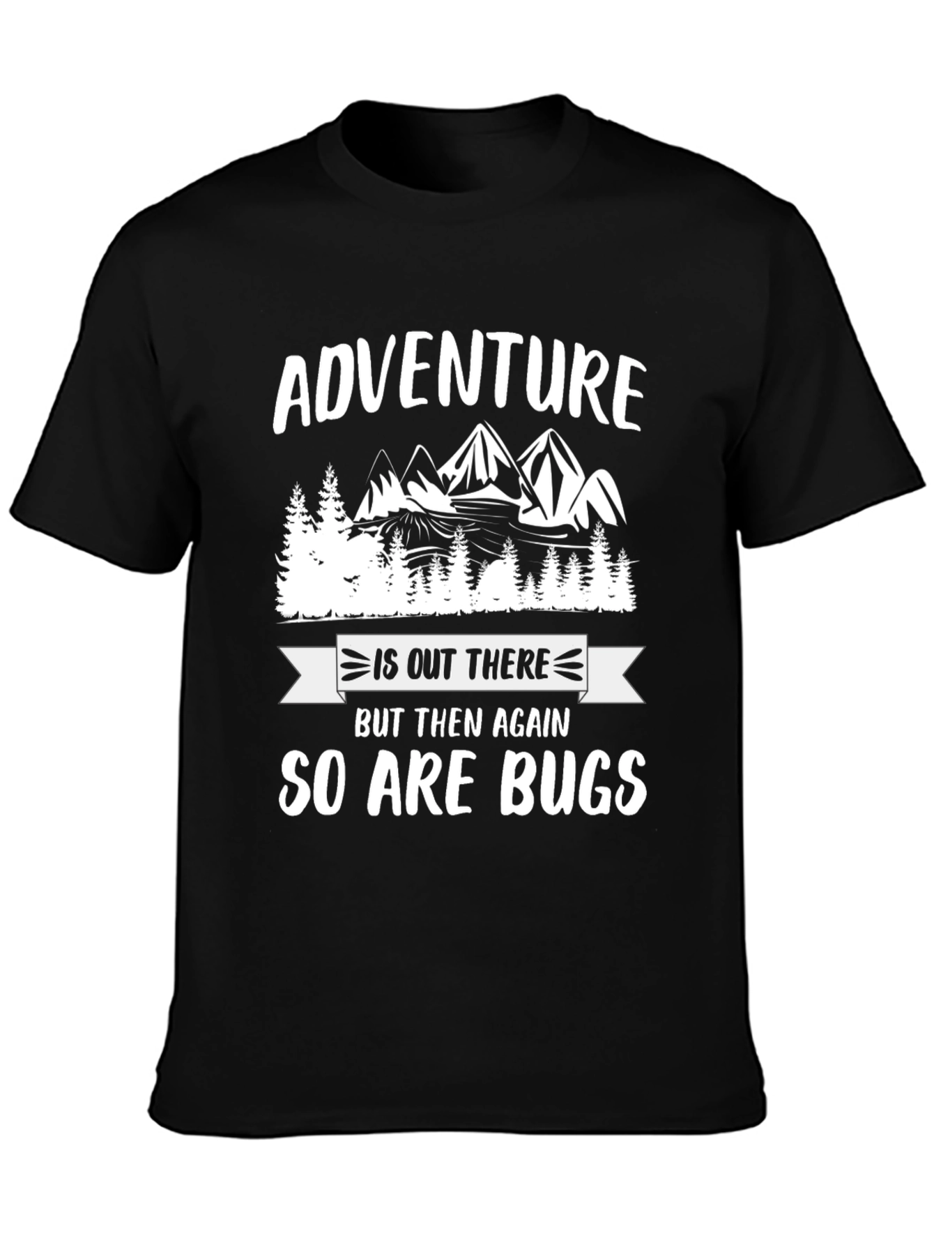 Adventure Awaits T-Shirt - Funny Outdoor Hiking Tee