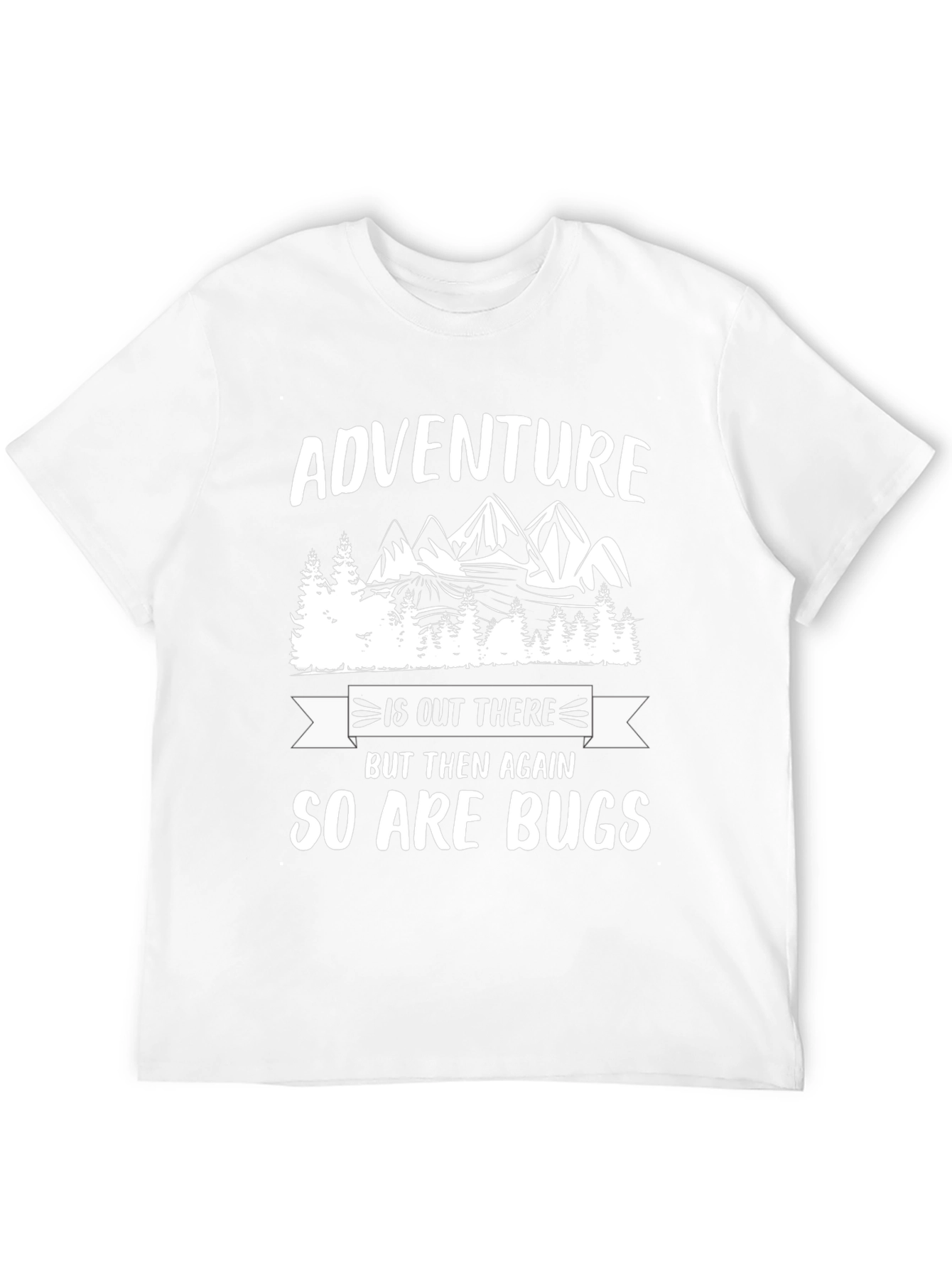 Adventure Awaits T-Shirt - Funny Outdoor Hiking Tee