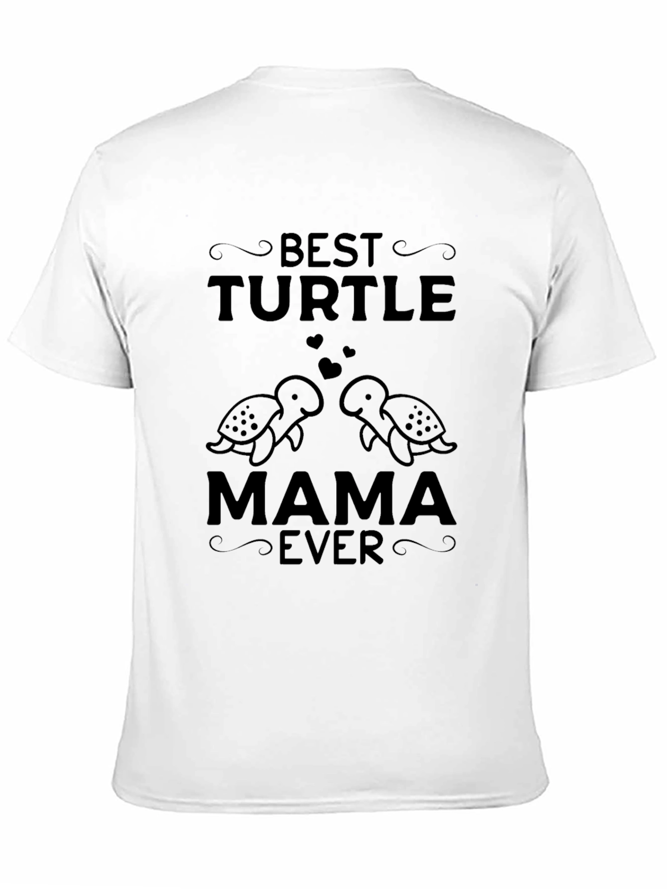 Best Turtle Mama Ever T-Shirt - Black
