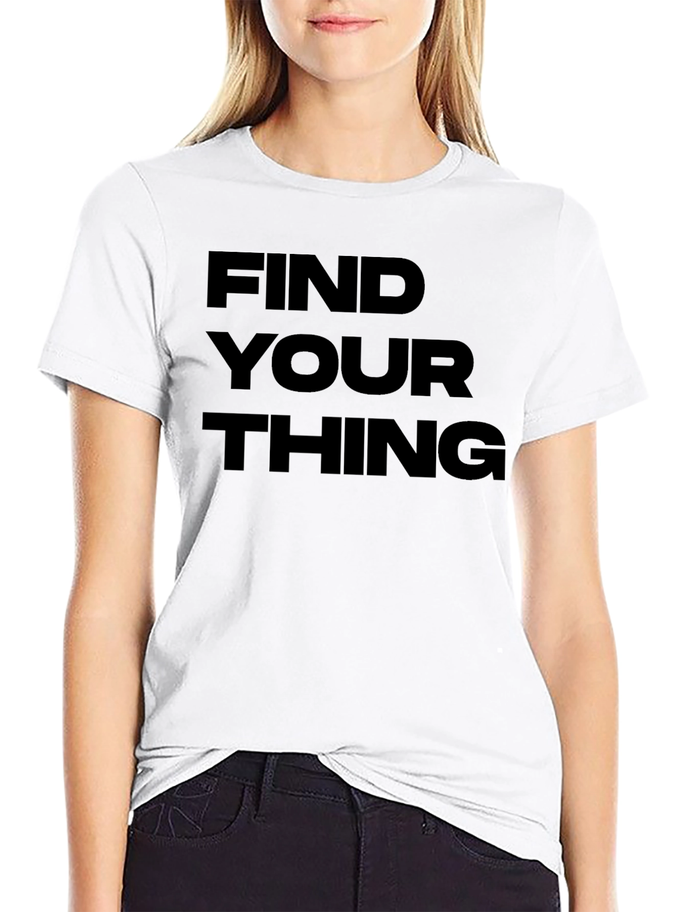 Find Your Thing Graphic Tee - Premium Comfort