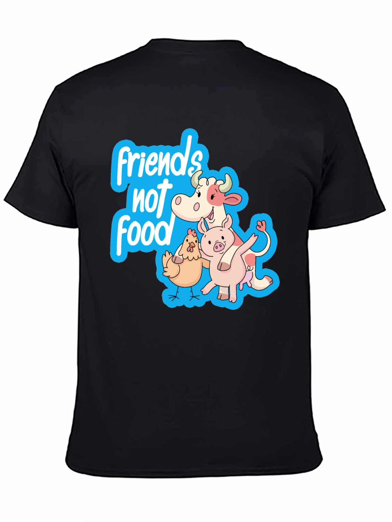Friends Not Food Vegan T-Shirt