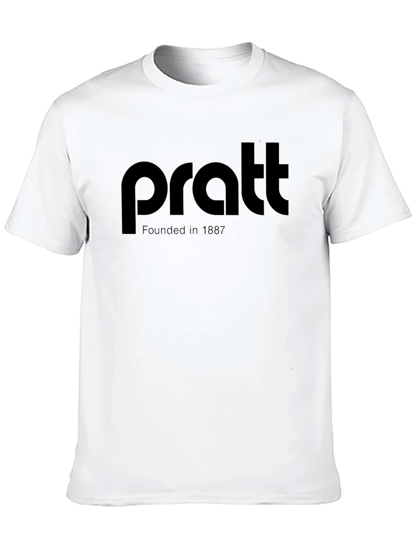 Pratt Founded in 1887 Black T-Shirt