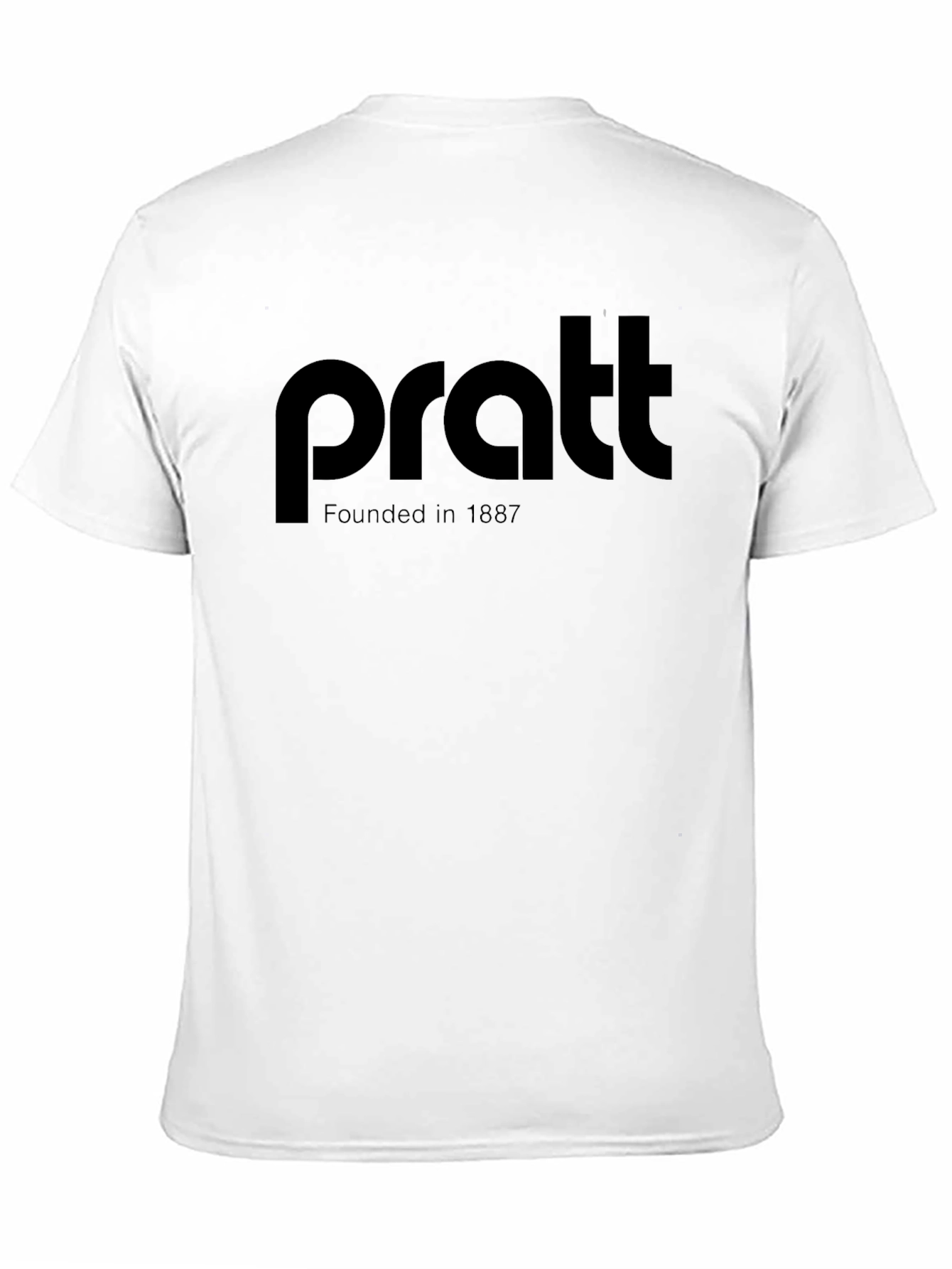 Pratt Founded in 1887 Black T-Shirt